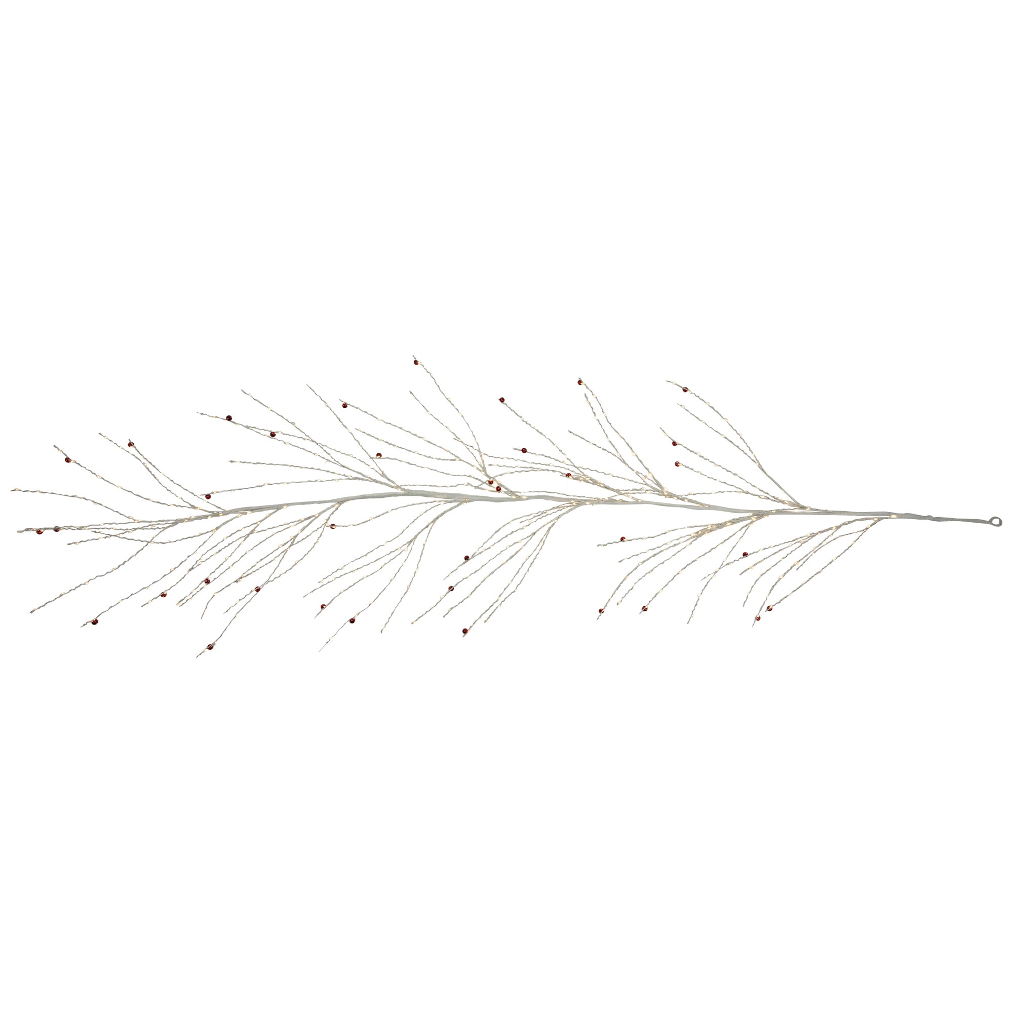 Northlight 35694657 Indoor/Outdoor Pre-lit Electrical outlet 6-ft Artificial Garland with White Incandescent Lights