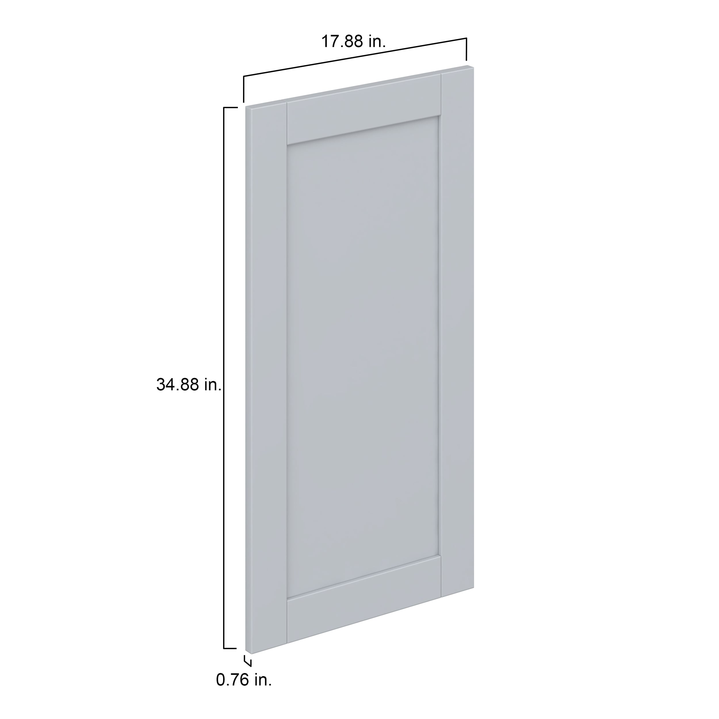 Hugo&Borg DSDR1835-CH Kitchen-Cabinet-Doors - View #4