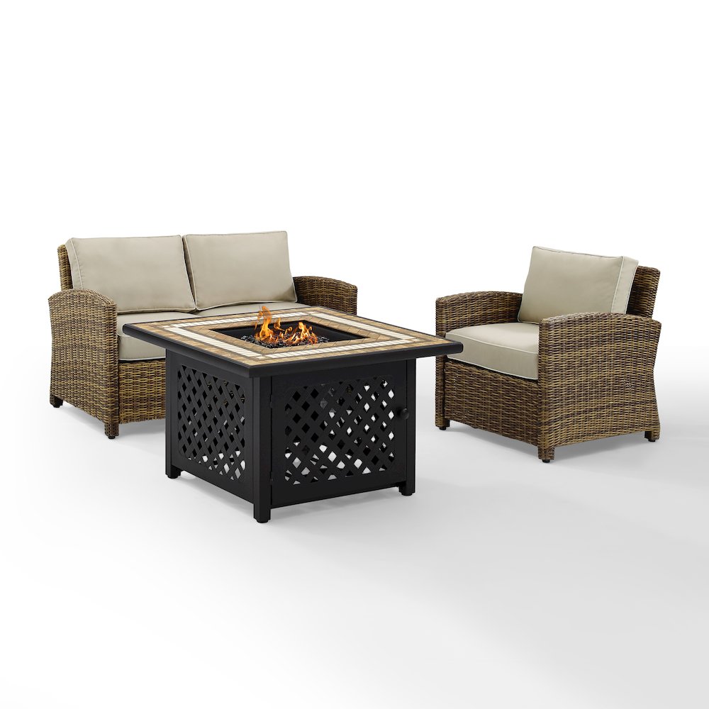 Crosley Furniture KO70161-SA Patio-Conversation-Sets - View #3