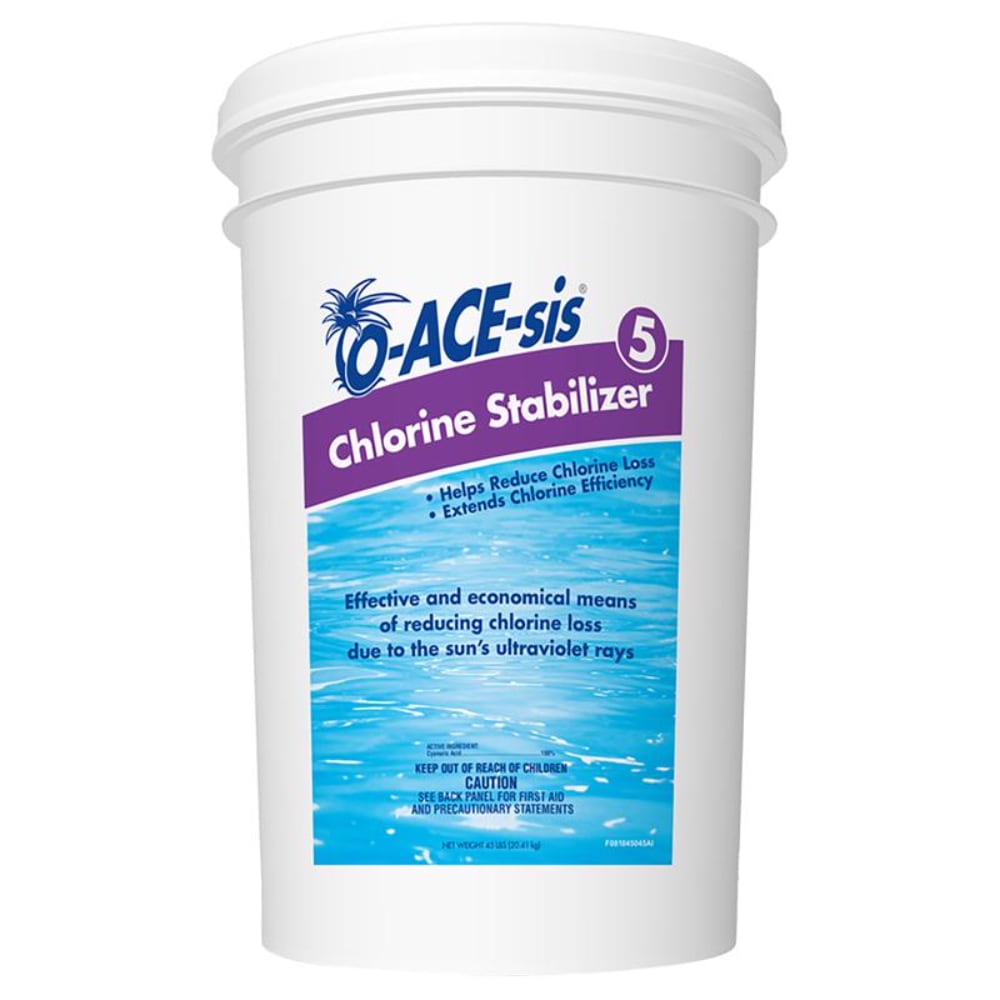 O-ACE-sis  Chlorine Stabilizer Granules 45 lb