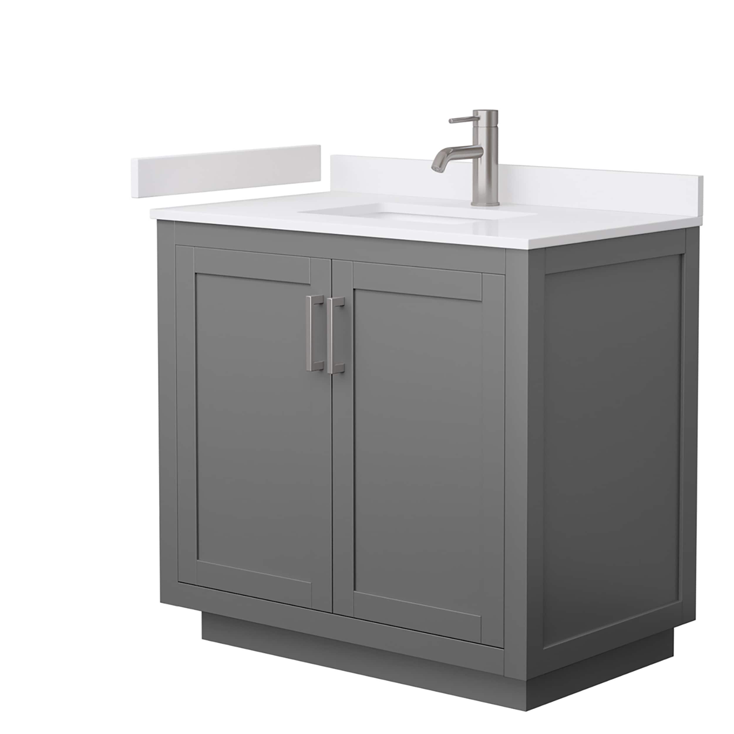 Wyndham Collection WCF292936SKGWCUNSMXX Bath-Vanity-Combo - View #2