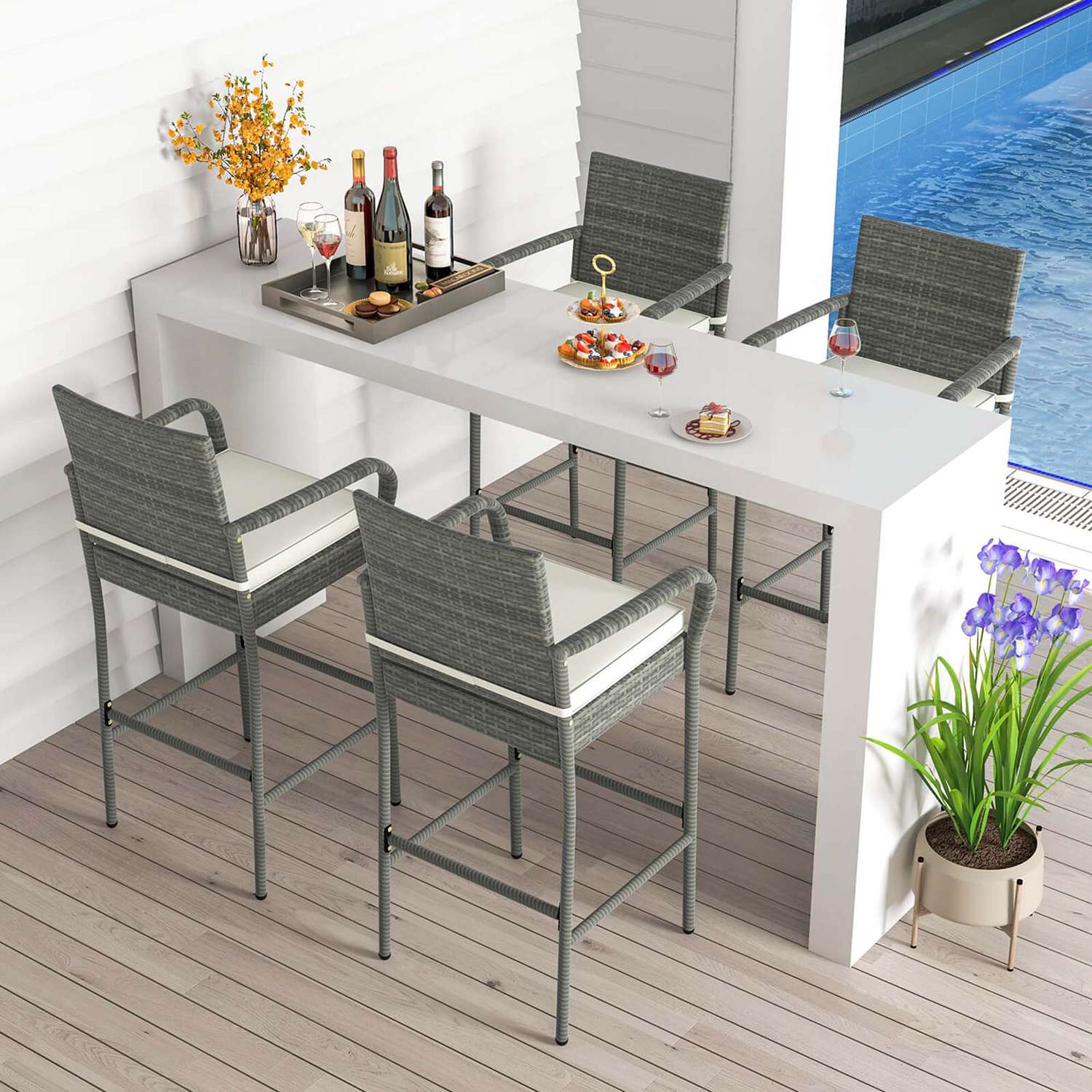 Costway HCST00260 Patio-Chairs - View #7