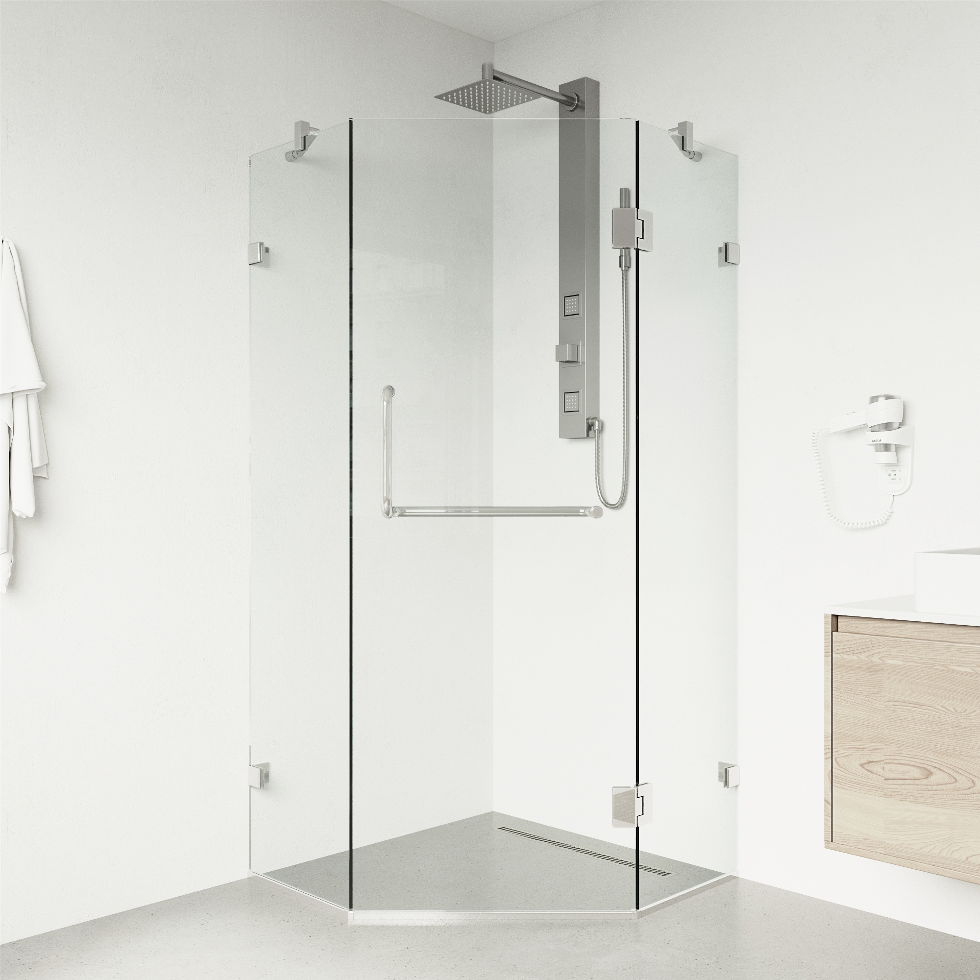 VIGO VG6062CHCL36 Shower-Doors - View #5