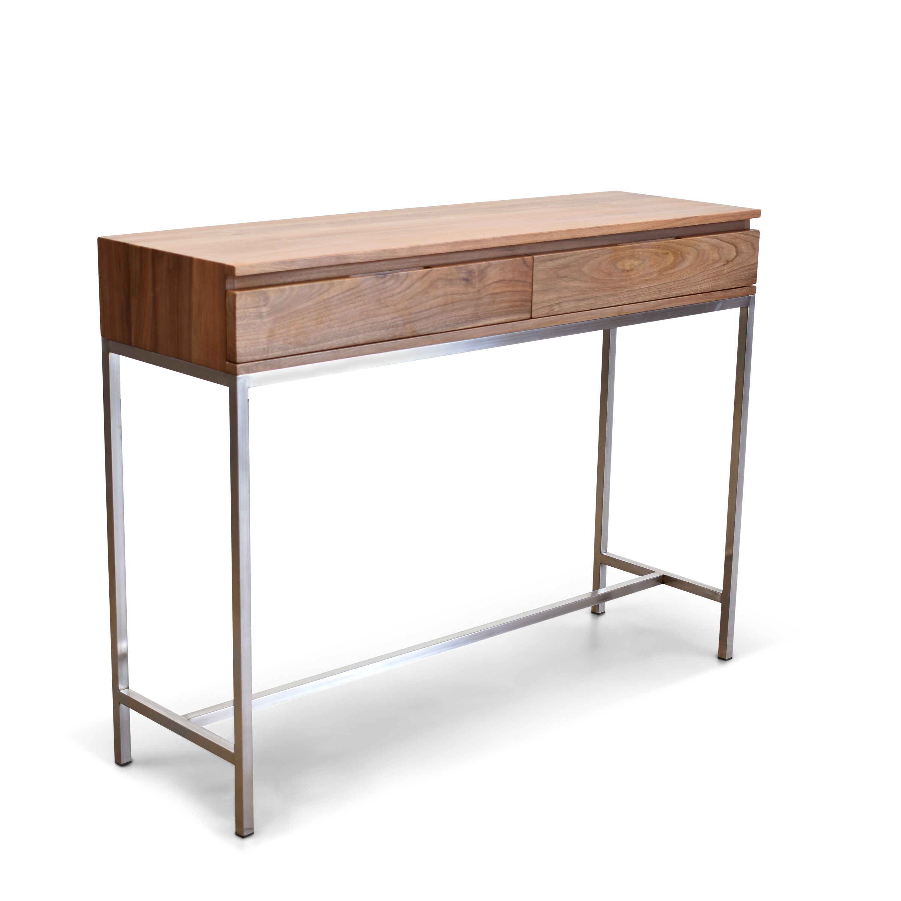 Gingko SOCN-177-WN Soho Modern Walnut Console Table