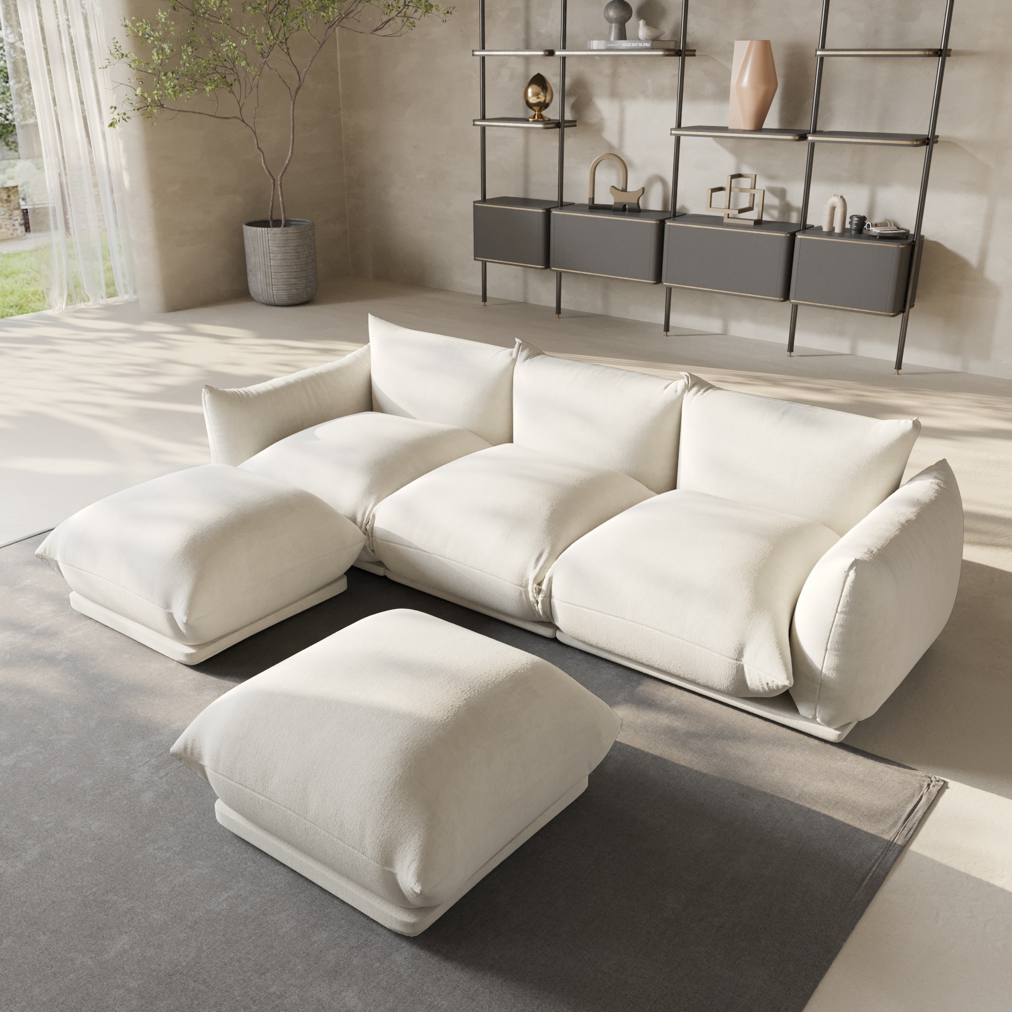 BuotiqHom DH-A-119BE-S3+2 Sofas-Loveseats - View #2