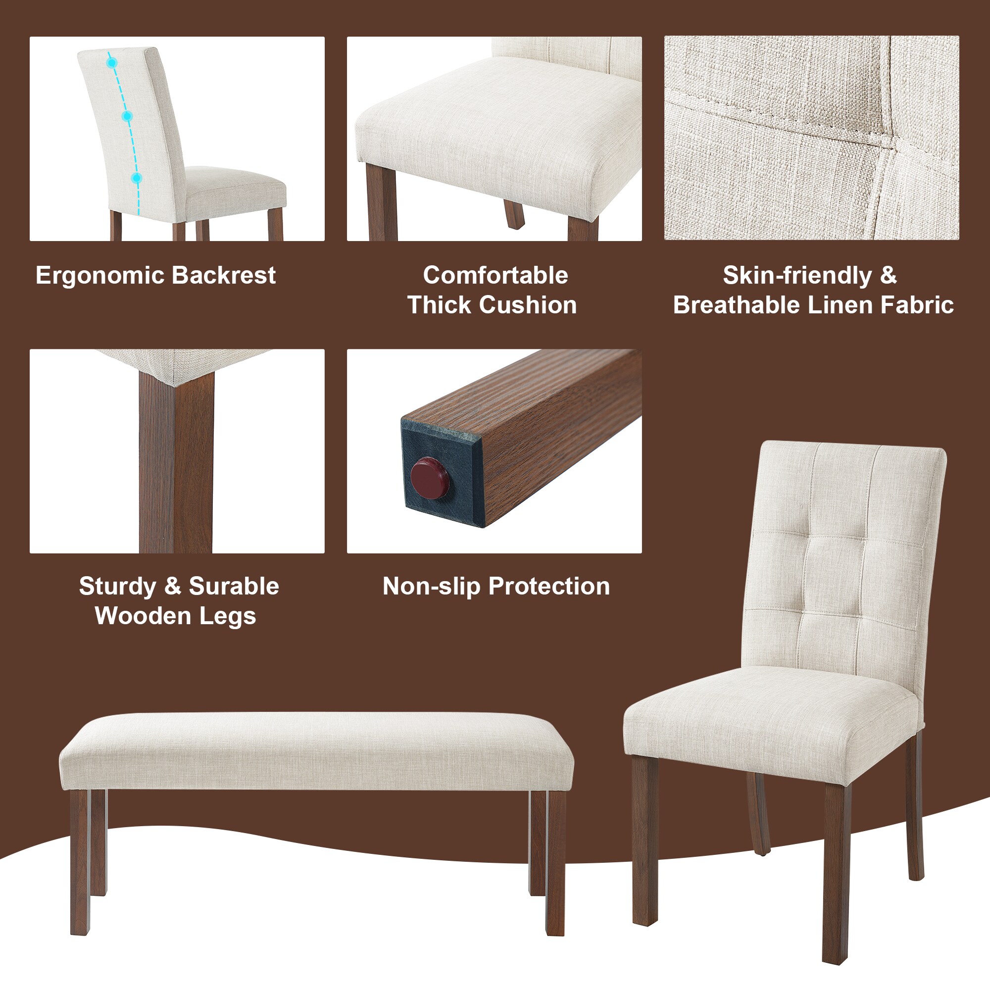 ModernLuxe L3P-N752S000012D Dining-Sets - View #5