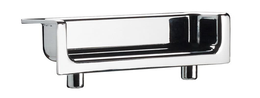 Richelieu 210164140 2-1/2-in , 64mm Center to Center Chrome Rectangular Recessed