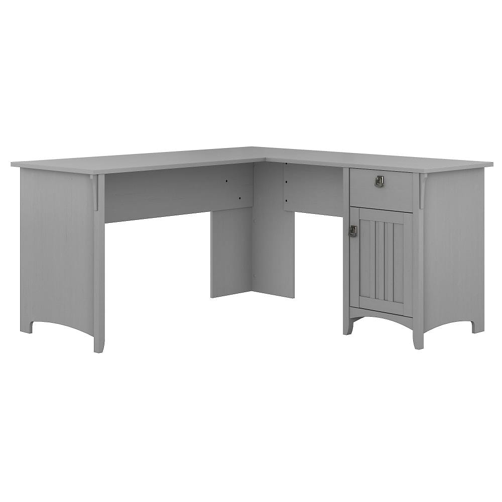Bush Furniture SAD160CG-03 Salinas 60-Inches Gray Modern/Contemporary L-shaped desk