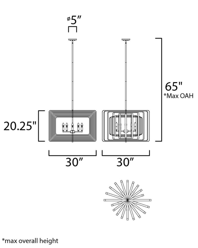 Maxim Lighting 28677PNBK Pendant-Lights - View #5