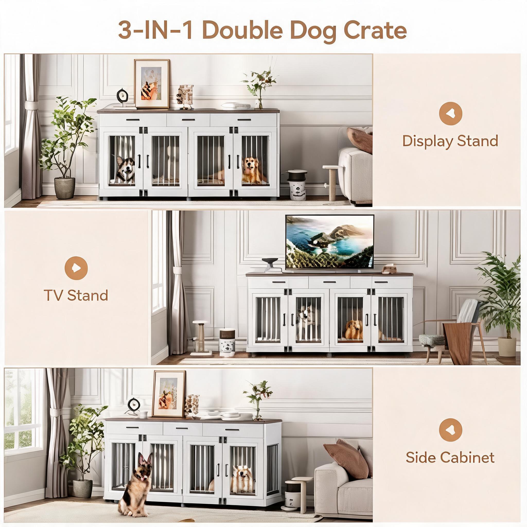 GarveeLife LROY-CXJPQ8DIFDKGF Pet-Crates-Carriers - View #8