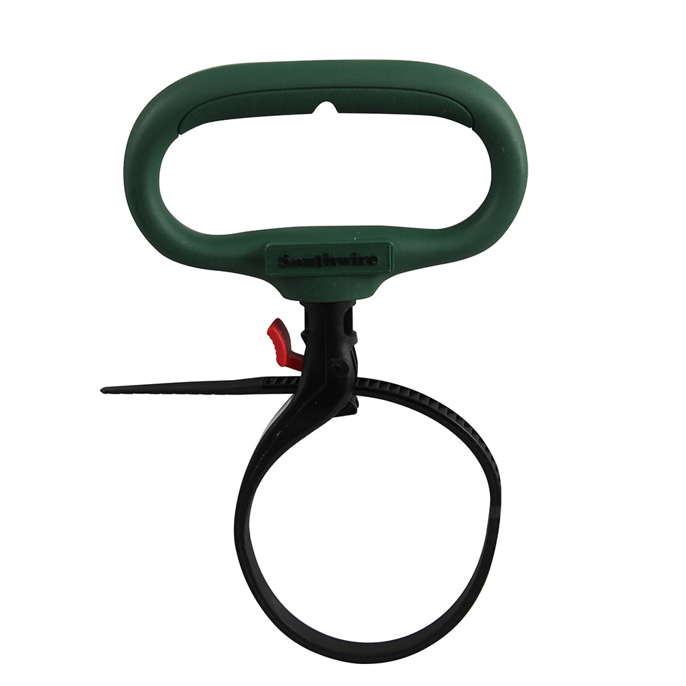3-in Multiple Sizes Nylon Clamp Tie Green | - Southwire 58973340