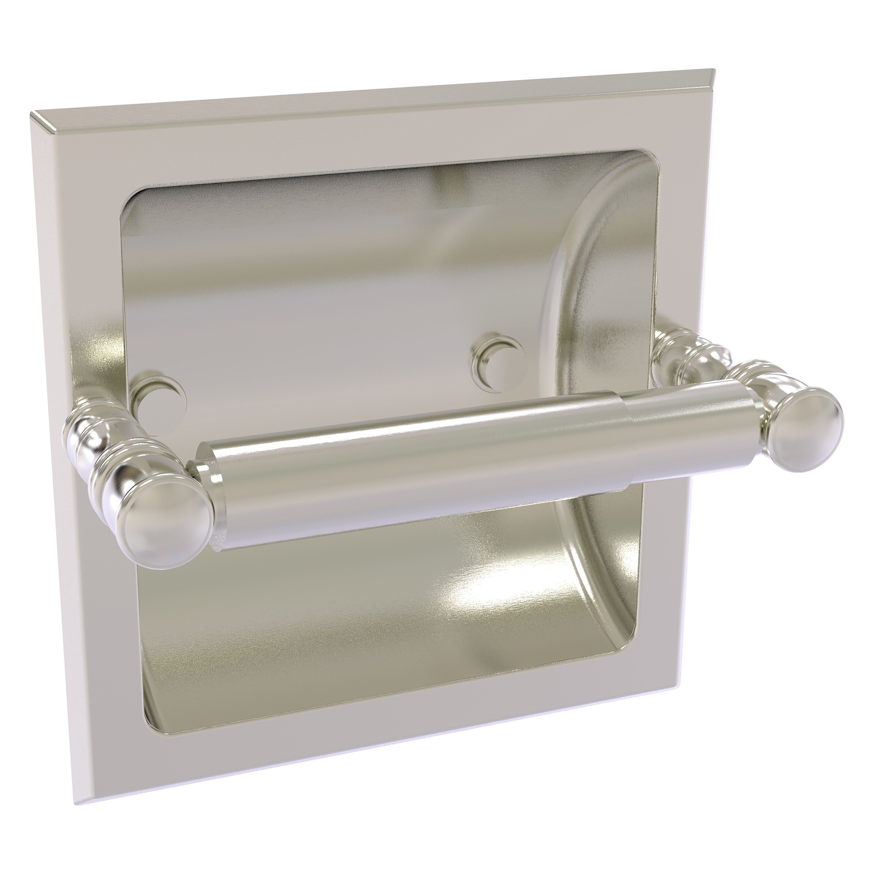 YHDSN Recessed Toilet Paper Holder Brushed Nickel, Contemporary