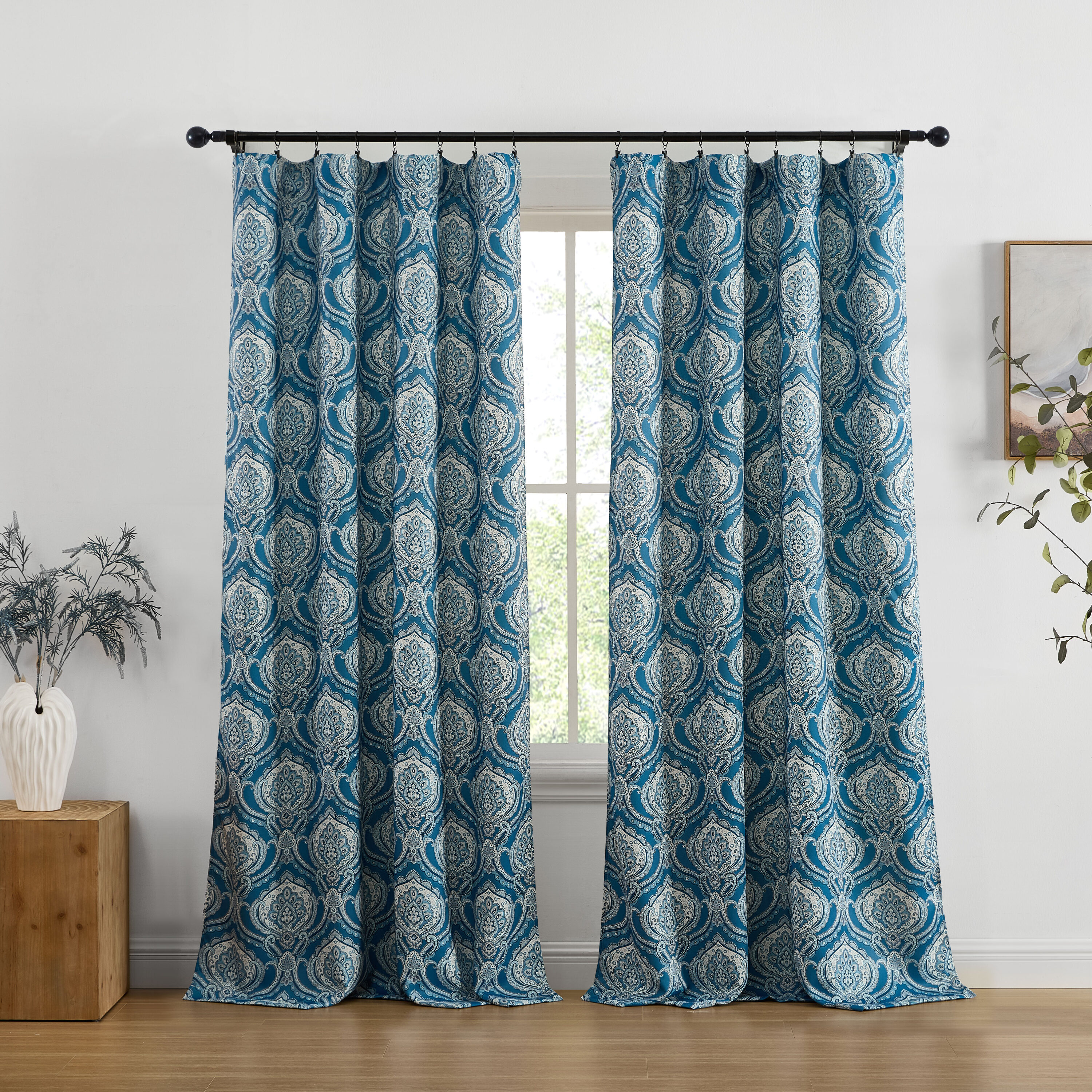 HLC.me MSNA-96-BLU curtains - View #4