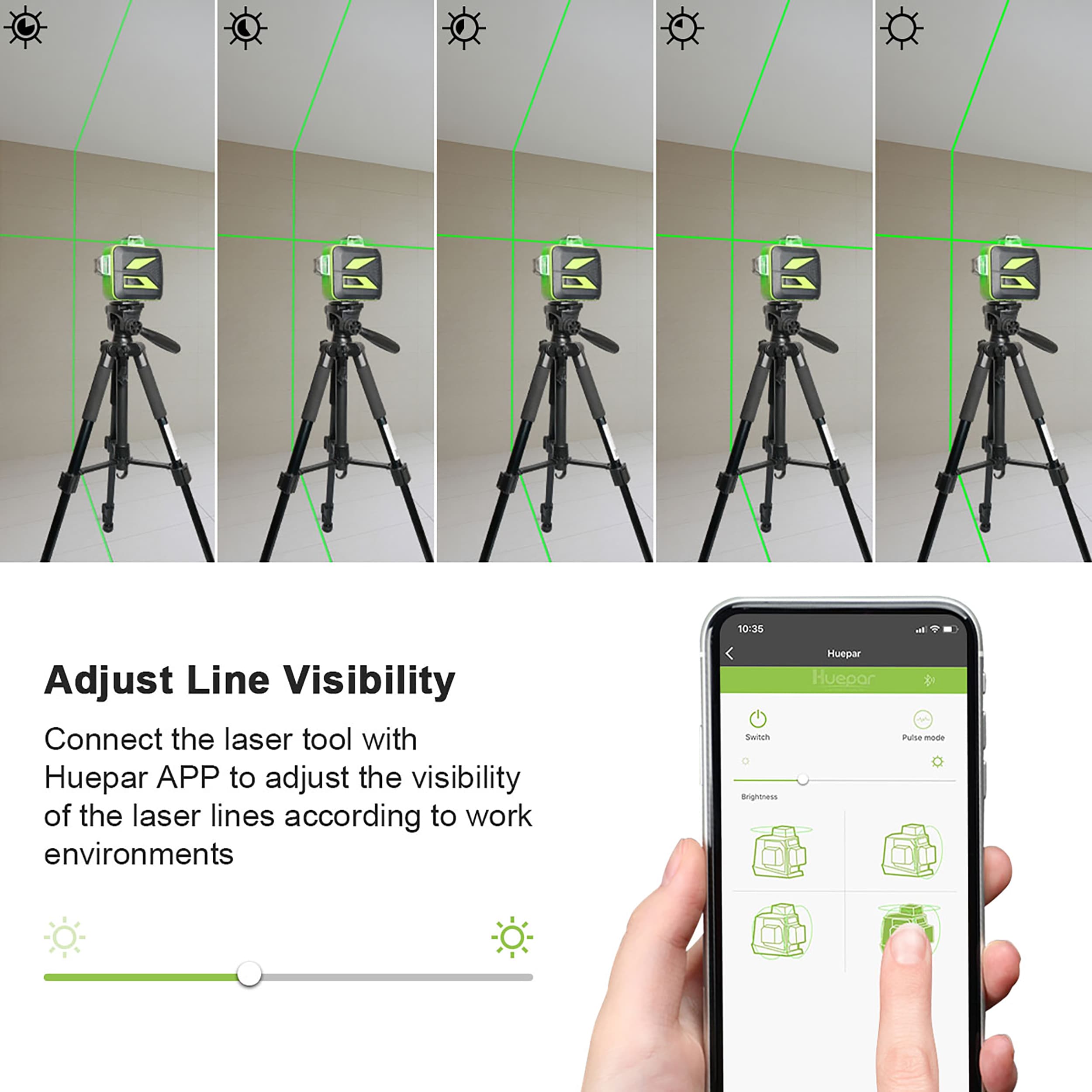 Huepar 603CG-BT Laser-Level - View #4