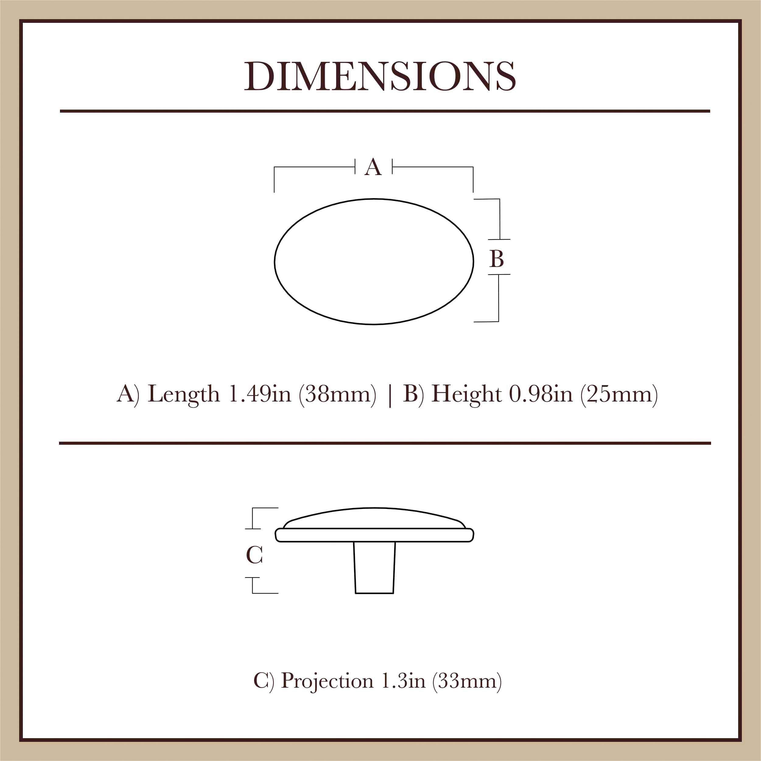 allen + roth P44268W-FB-K1 Cabinet-Knobs - View #6