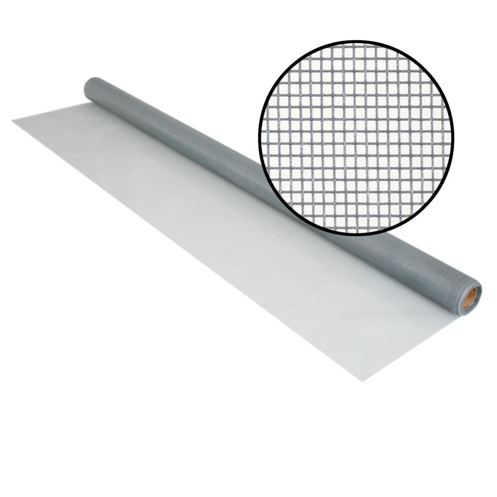 Phifer 3002405 3-ft x 25-ft Silver Gray Fiberglass Replacement screen