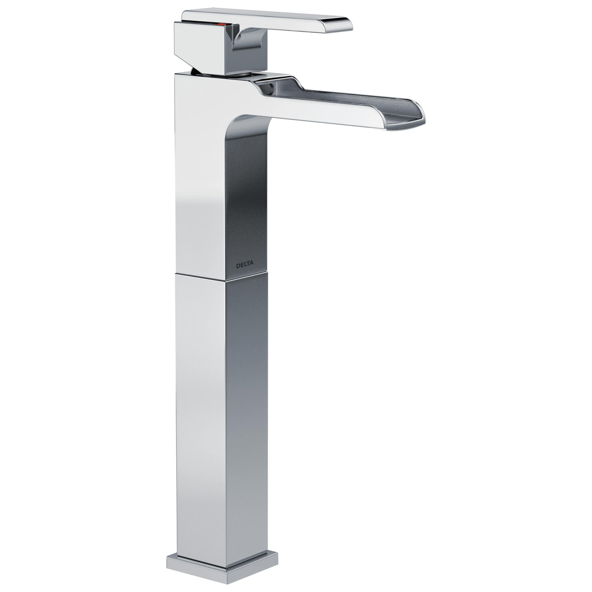 Delta 768LF Ara Chrome Vessel 1-handle WaterSense Low-arc Residential Handle Bathroom Sink Faucet