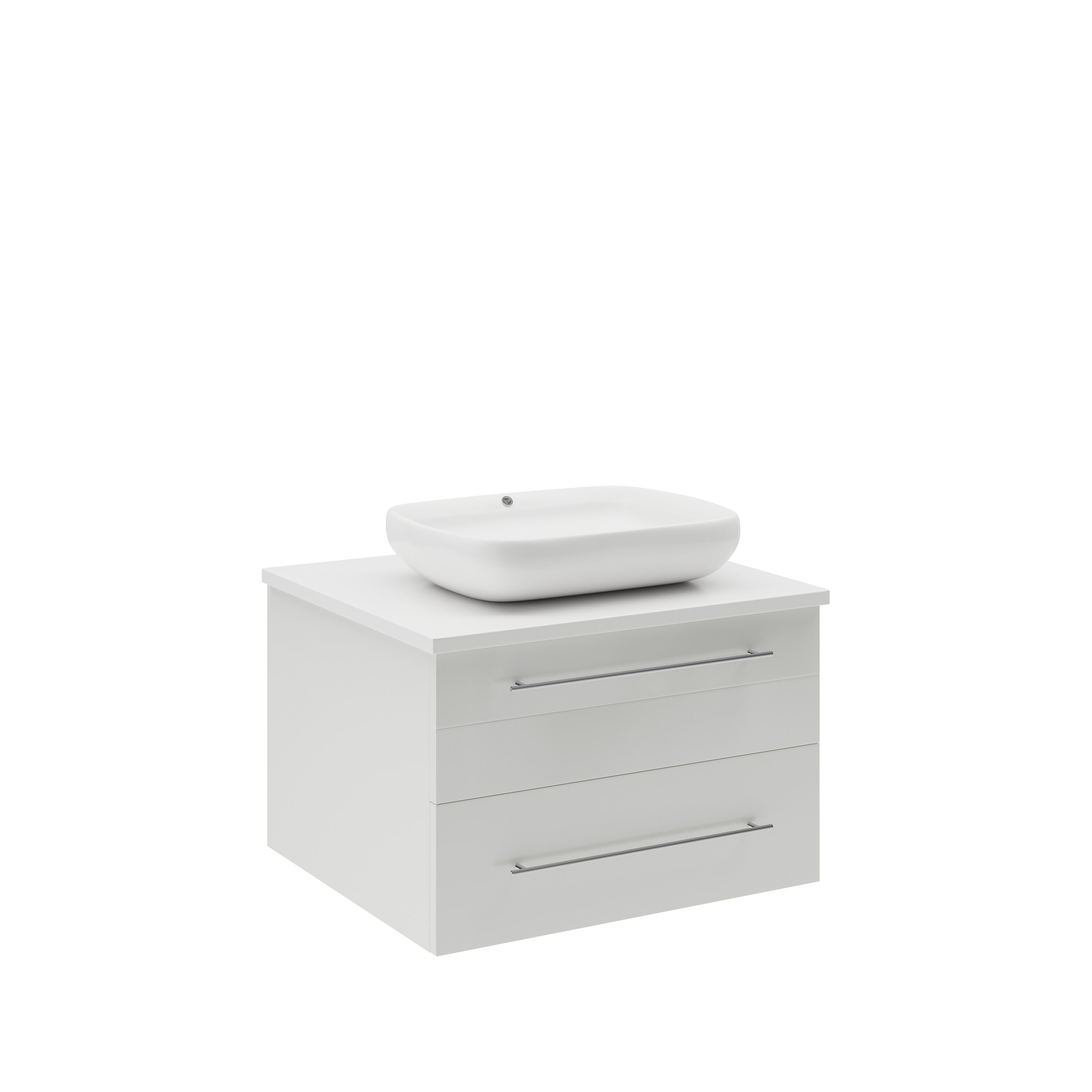 Fresca FCB6124WH-VSL-CWH-V Bath-Vanity-Combo - View #2