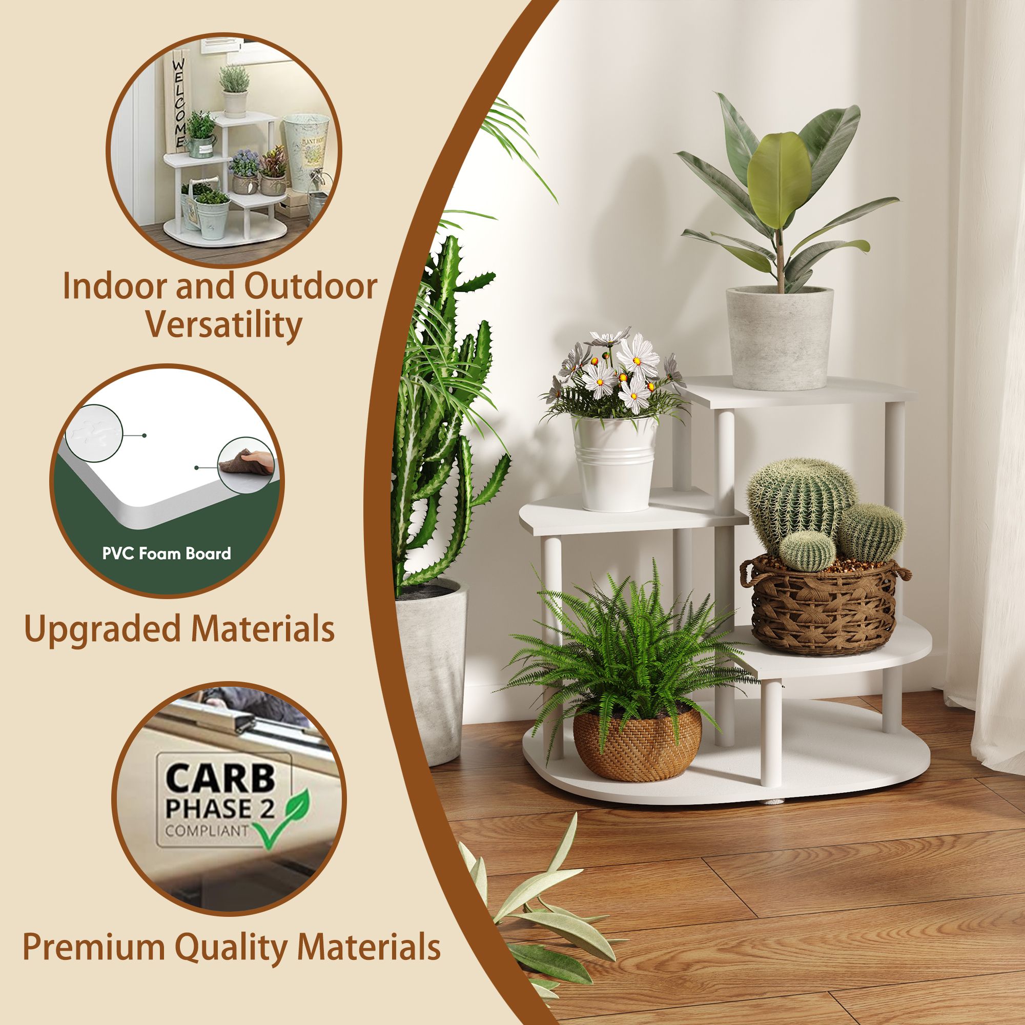 HomLux LW-22236FBWHVWH-A Plant-Stand - View #3