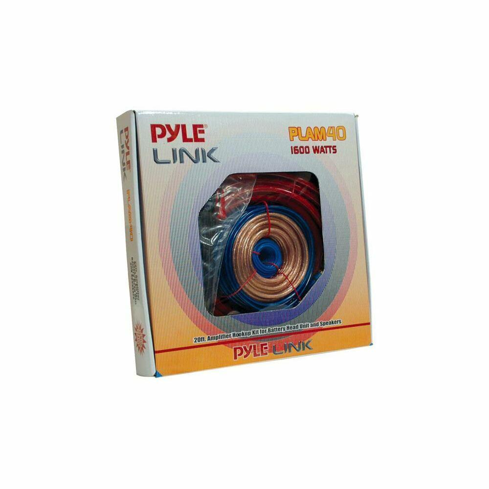 Pyle ALIAD214  PLAM40 20 ft. 4 -Gauge Amplifier Installation Kit