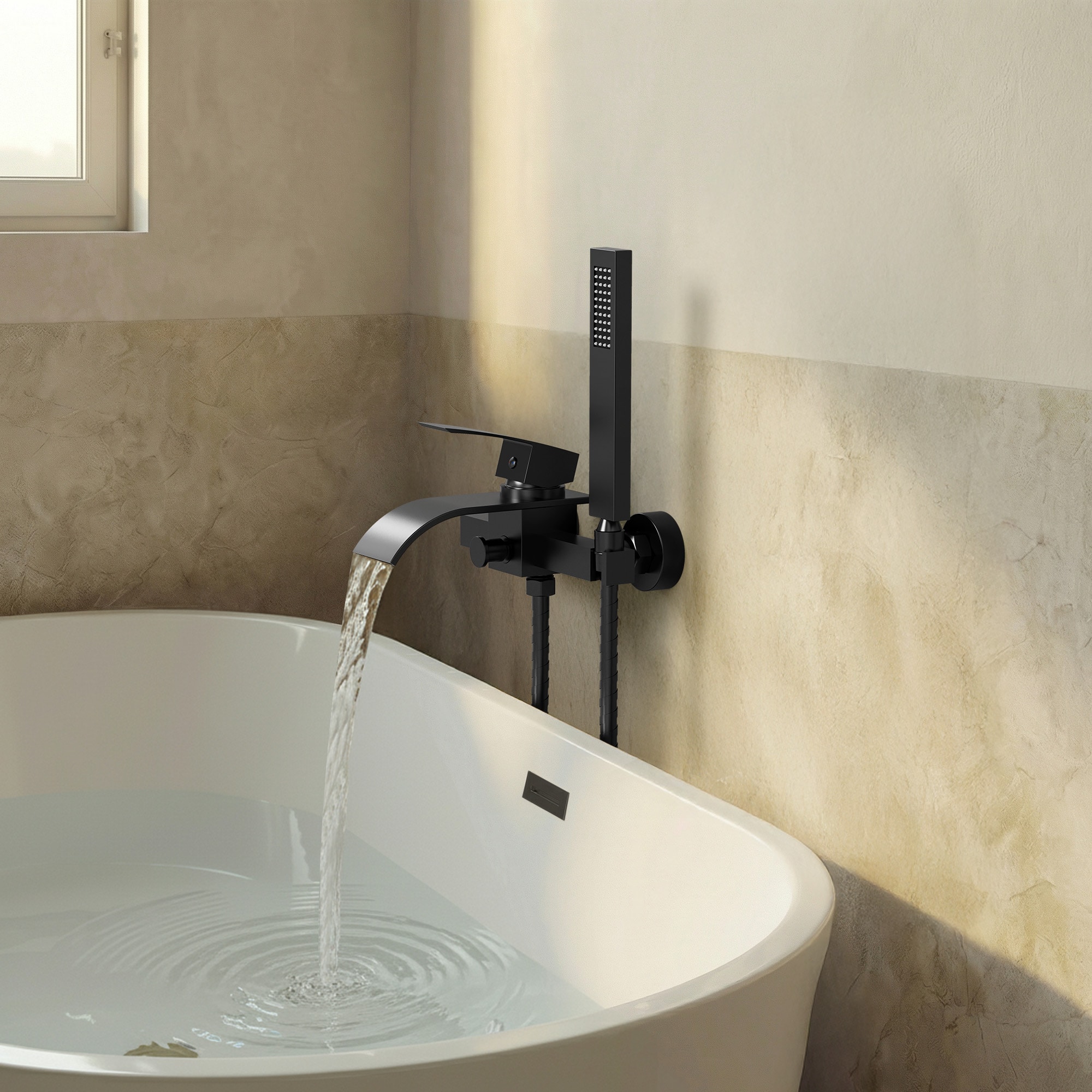 GRANDJOY SGF11GJ-24BL Roman-Tub-Faucets - View #2