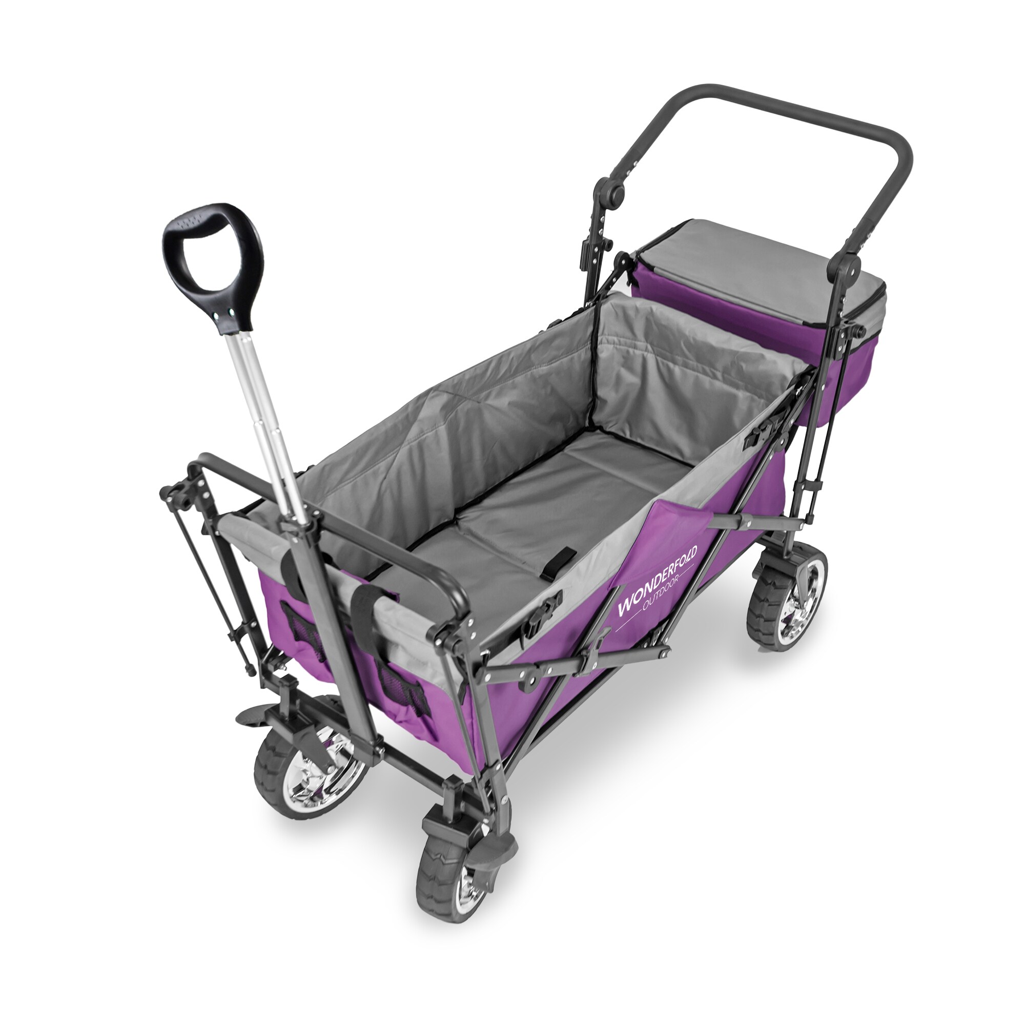 WonderFold Outdoor S4 PURPLE Yard-Carts - View #4