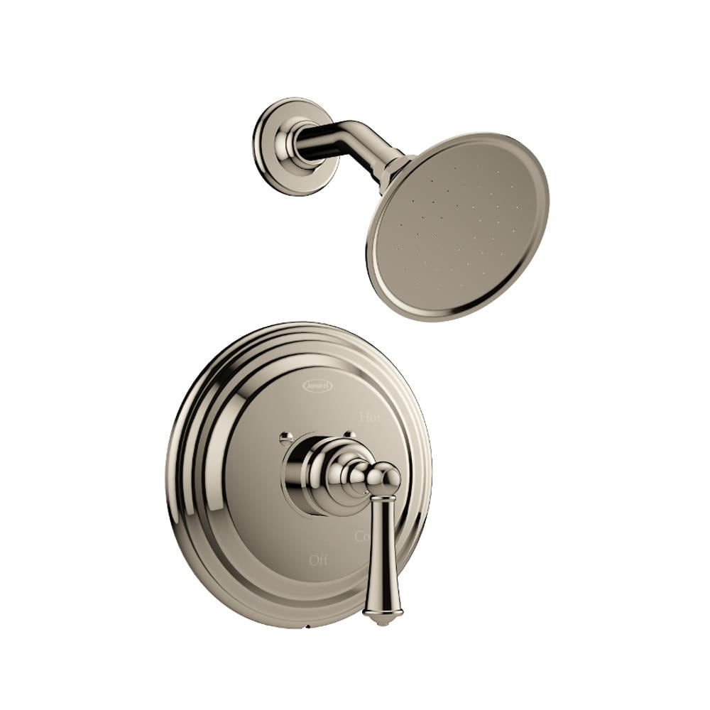 Barrea Polished Nickel 1-handle Single Function Shower Faucet Valve Included Stainless Steel | - Jacuzzi MX79824