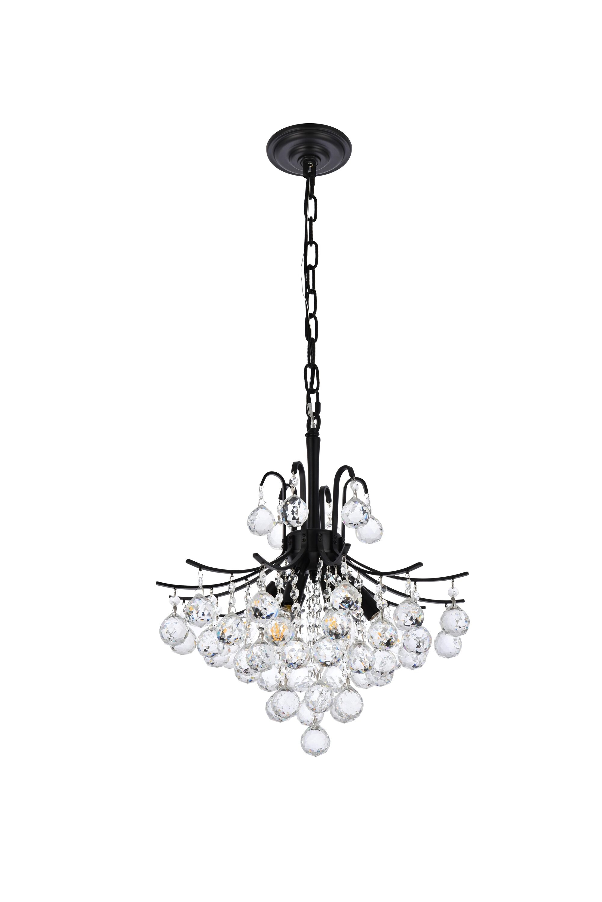 Elegant Decor HFV24000D16BKRC Pendant-Lights - View #7