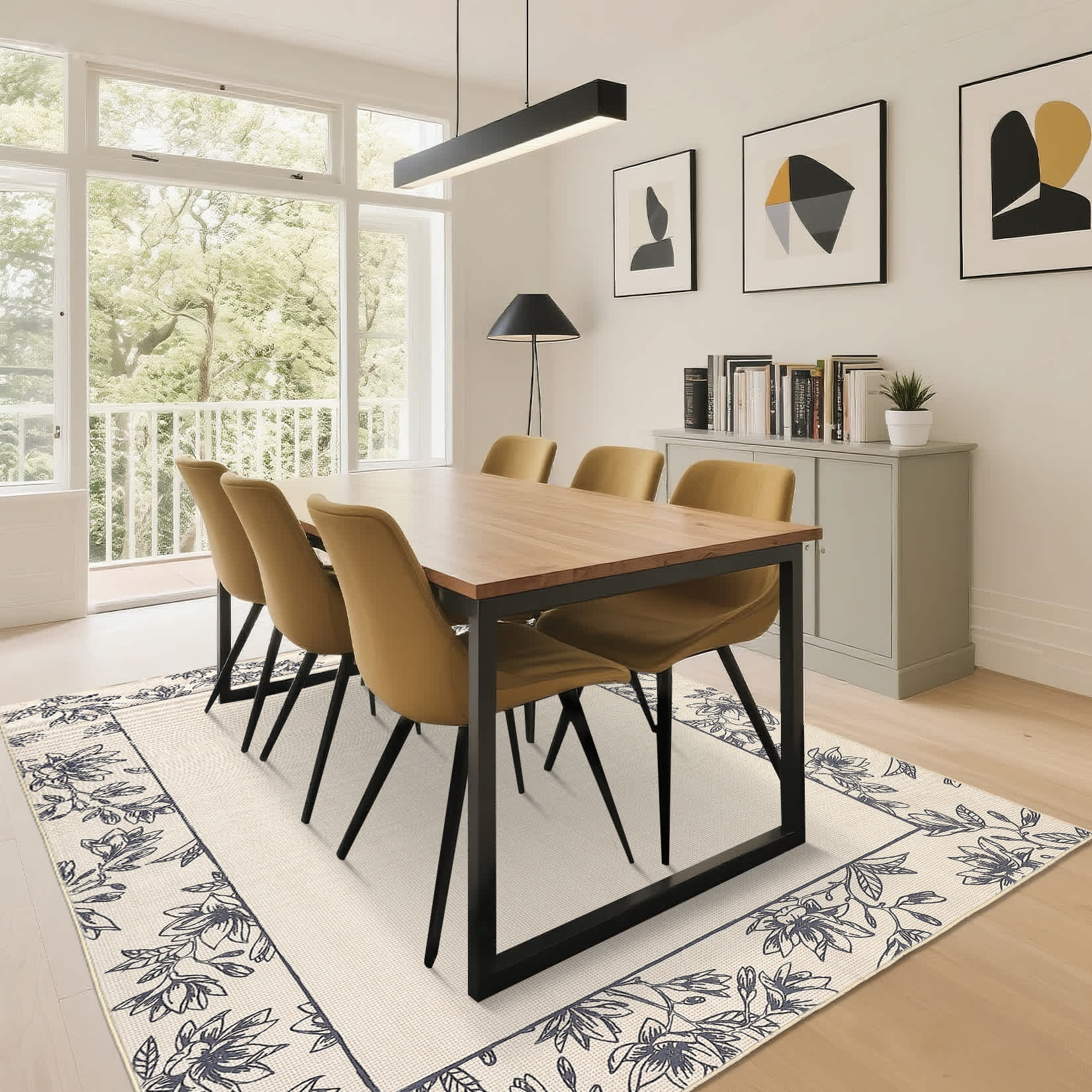 Qeetex FL-PHK-34LJBTRF rugs - View #2