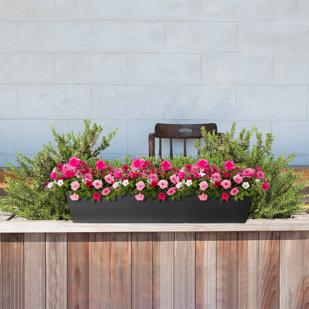 Style Selections WB2132A-BLACK Planter-Window-Box - View #4