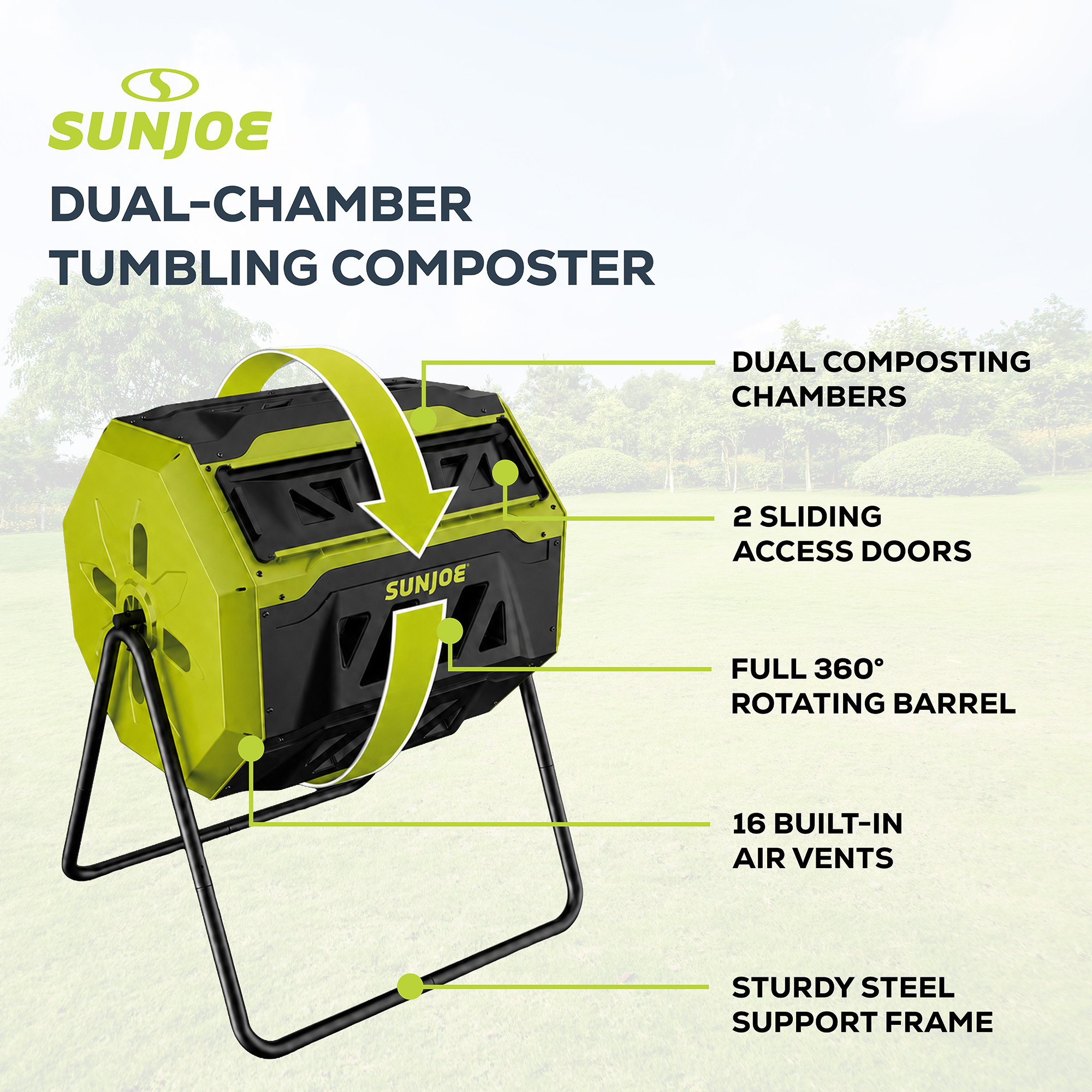 Sun Joe 416448 composters - View #3