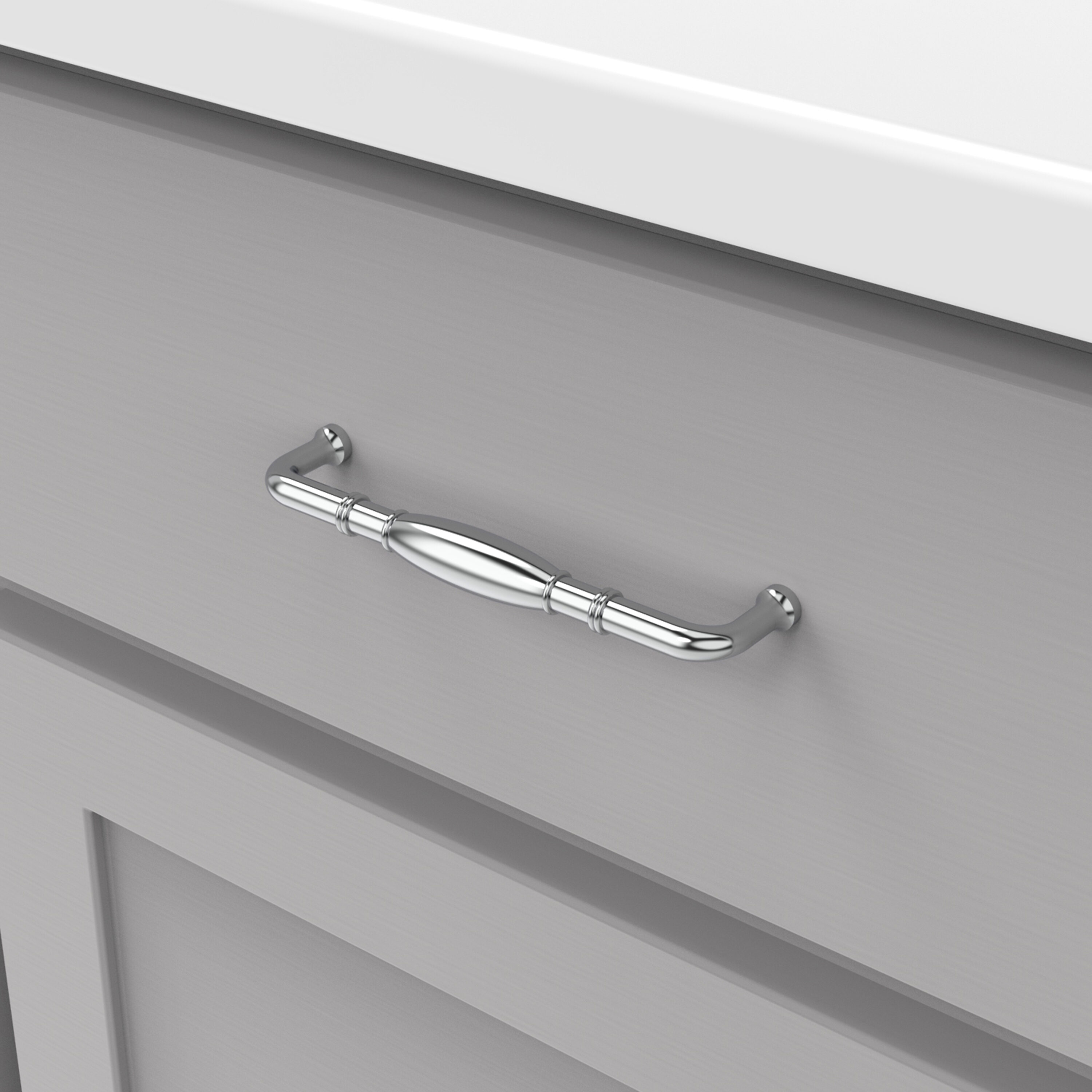 Hickory Hardware P3052-CH-10B Cabinet-Pulls - View #3