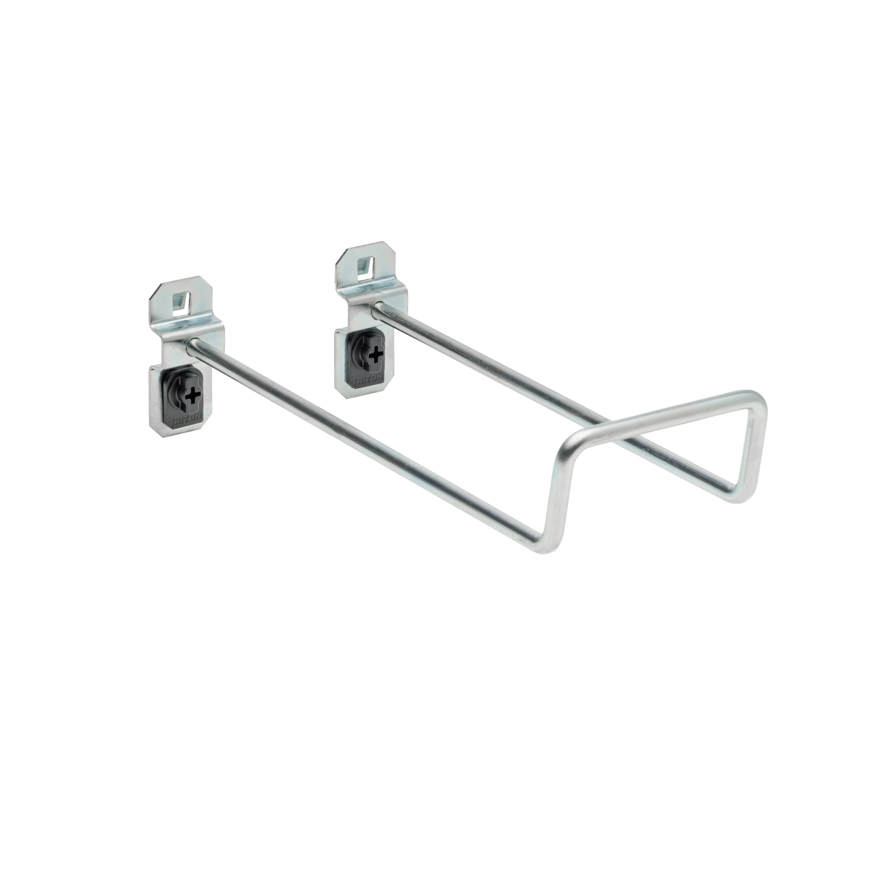 Triton Products 56828 LocHook 5 -Piece Steel Pegboard hook in Chrome 2.1875-in W x 2.1875-in H