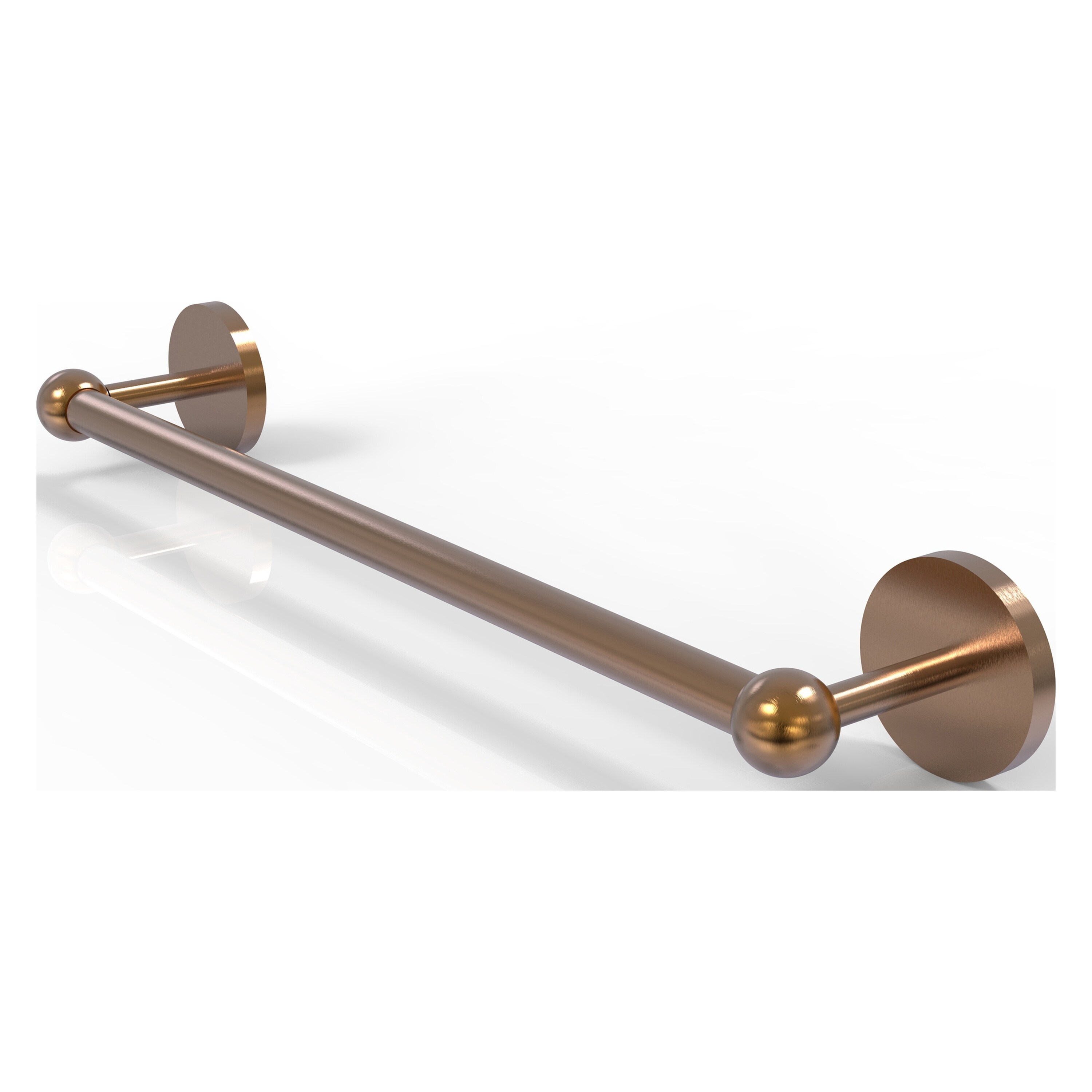 Allied Brass P1041/24-BBR Prestige Skyline 24-in Brushed Bronze Wall mount Single Towel Bar