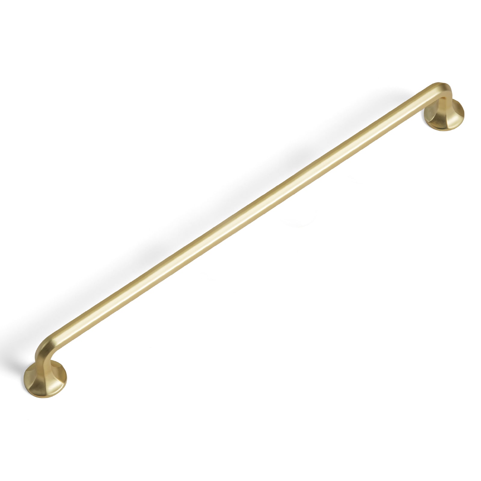Miaokesen 9606TLS-320 12-5/8-in , 320mm Center to Center Light Brushed Brass Novelty Handle 6 -Pack