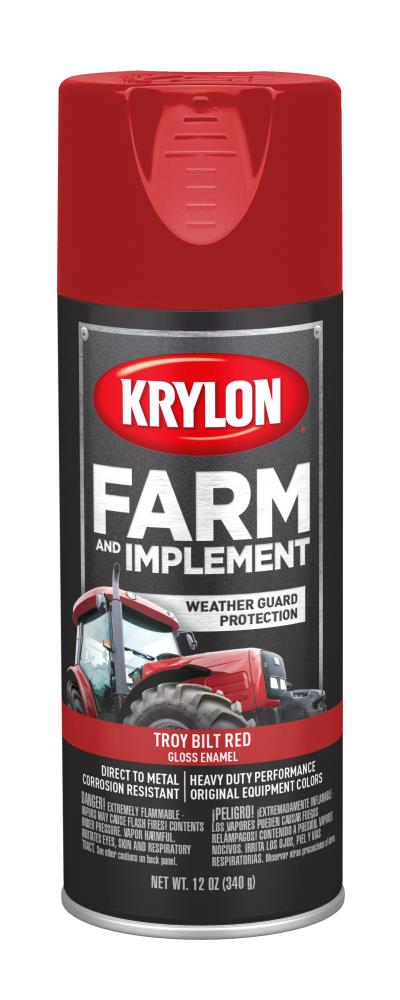 Krylon Gloss Troy Bilt Red Spray Paint (NET WT. 12-oz) in the Spray Paint  department at