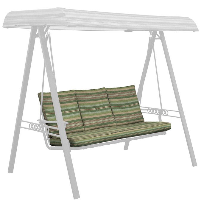 Allen Roth 4 Piece Mission Stripe, Cushions For Outdoor Swings