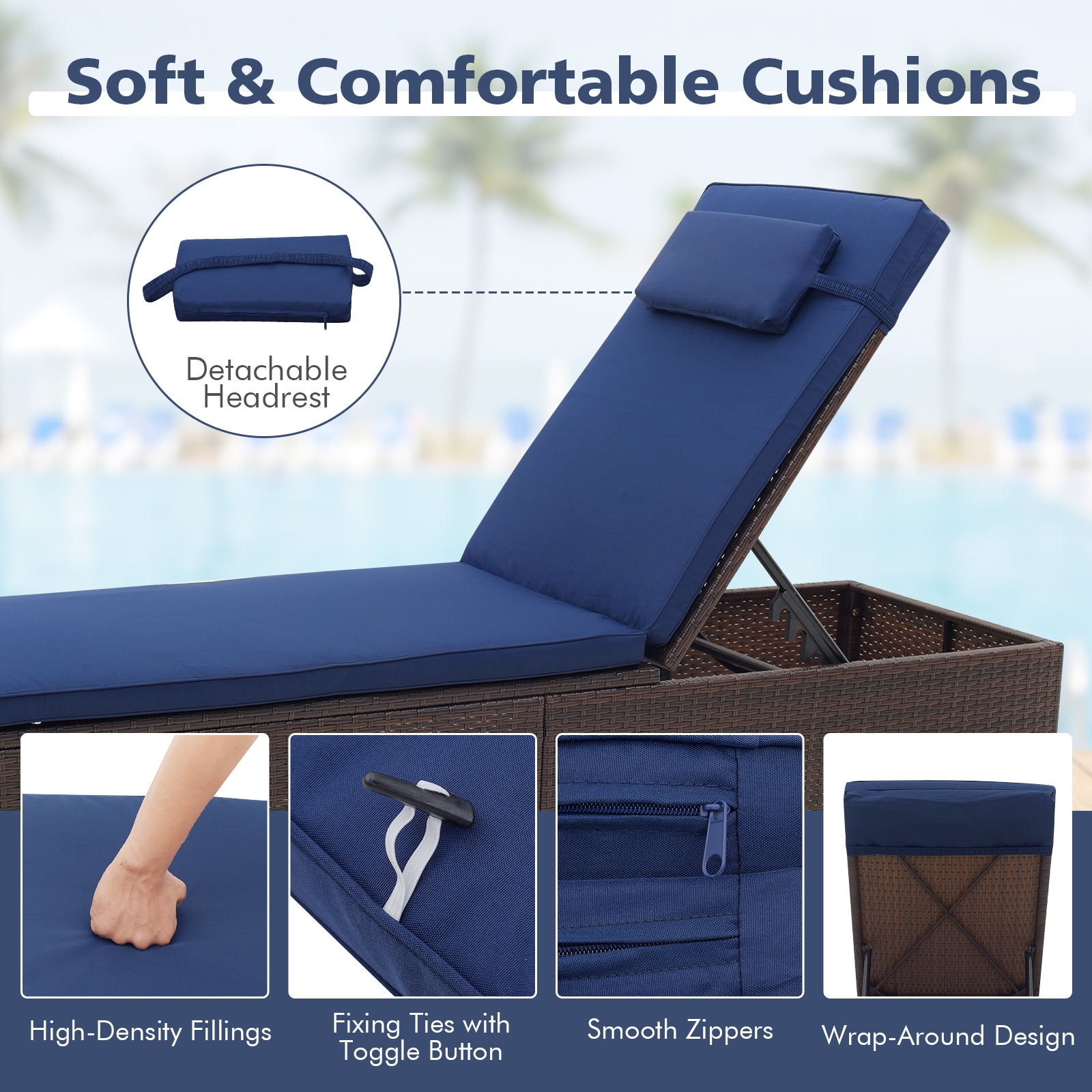 Forclover HBV-W72140NY Patio-Chairs - View #7