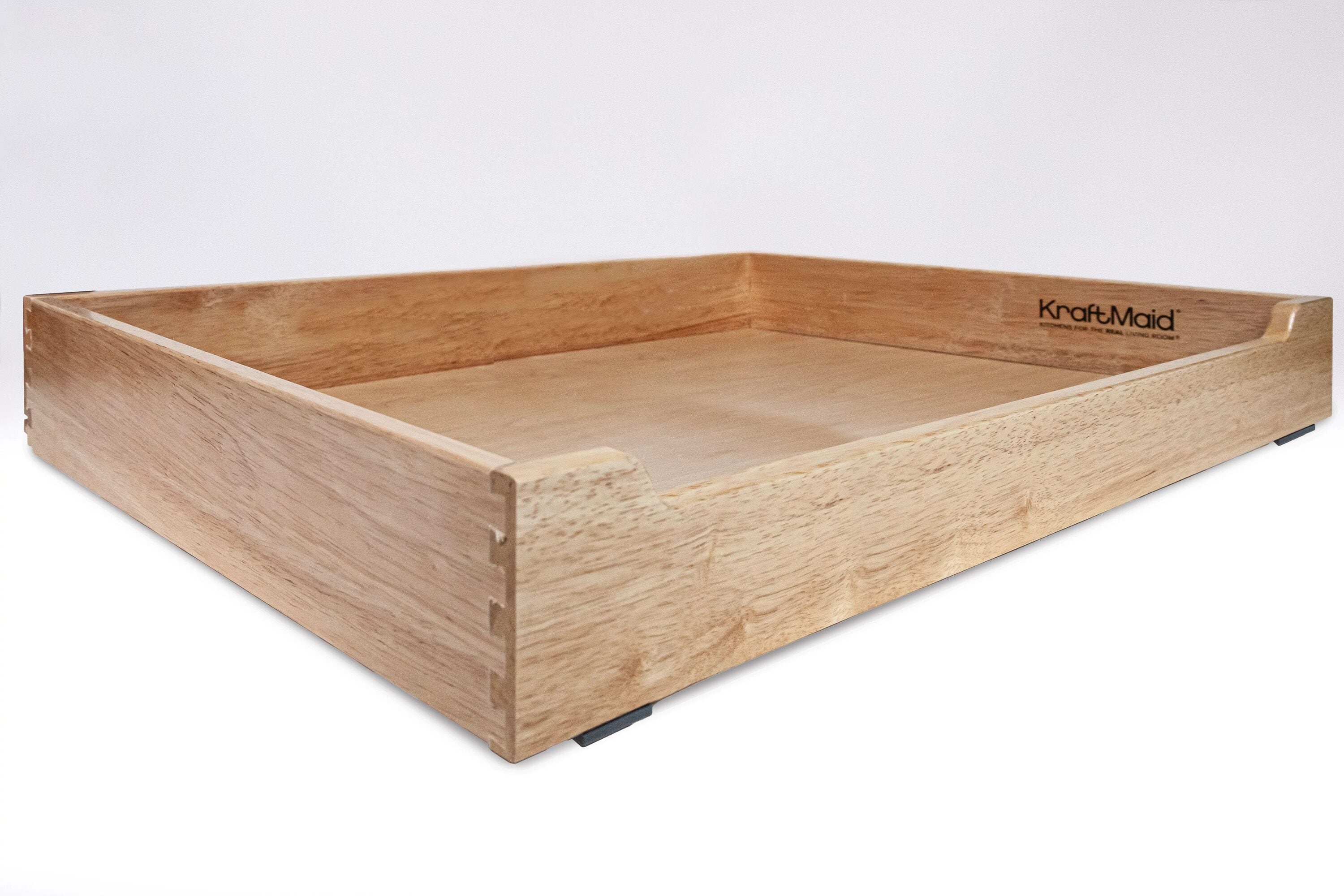 KraftMaid Momentum DXROT36.24G71 Deveron Cabinet Roll-out Tray 31.9375-in W x 4-in H x 20.75-in D Pebble Grey Painted