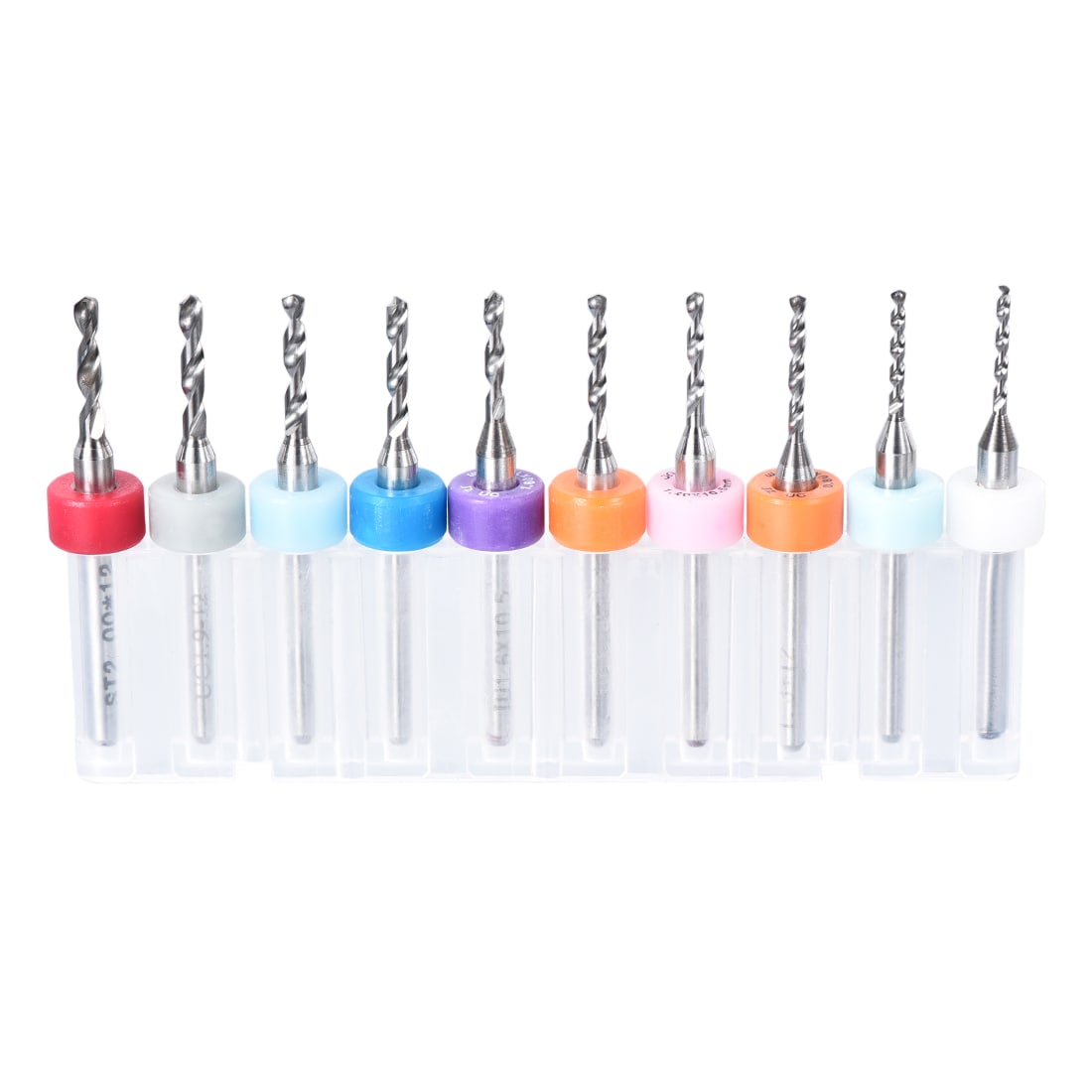 Unique Bargains PCB Drill Bits 1.1mm-2.0mm Tungsten Carbide Rotary Tool Jewelry CNC Engraving Print Circuit Board Micro Drill Bits 1/8 Inch Shank 1 Set 10 pcs #S26030300UX2086