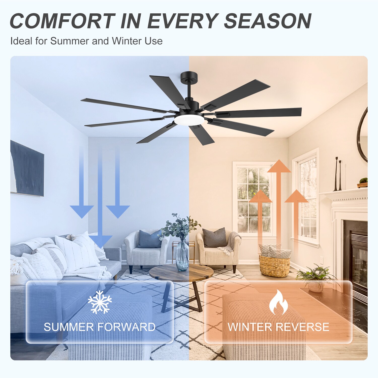 Breezary 32007-AB Ceiling-Fans - View #5