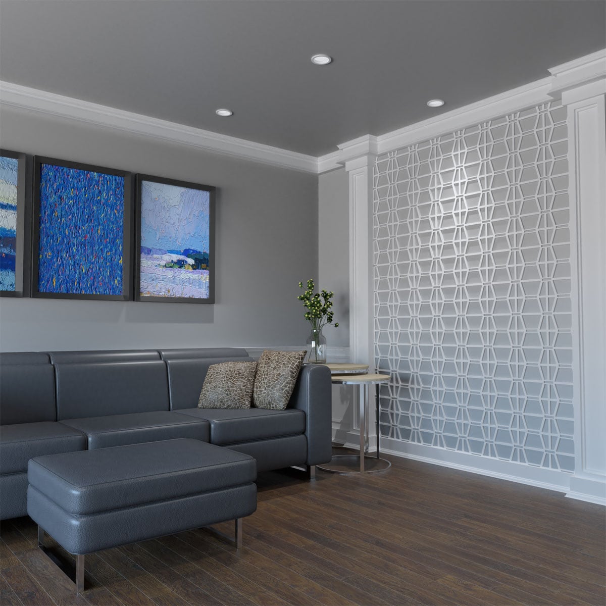 Ekena Millwork WALP08X08GLY Wall-Panels - View #3