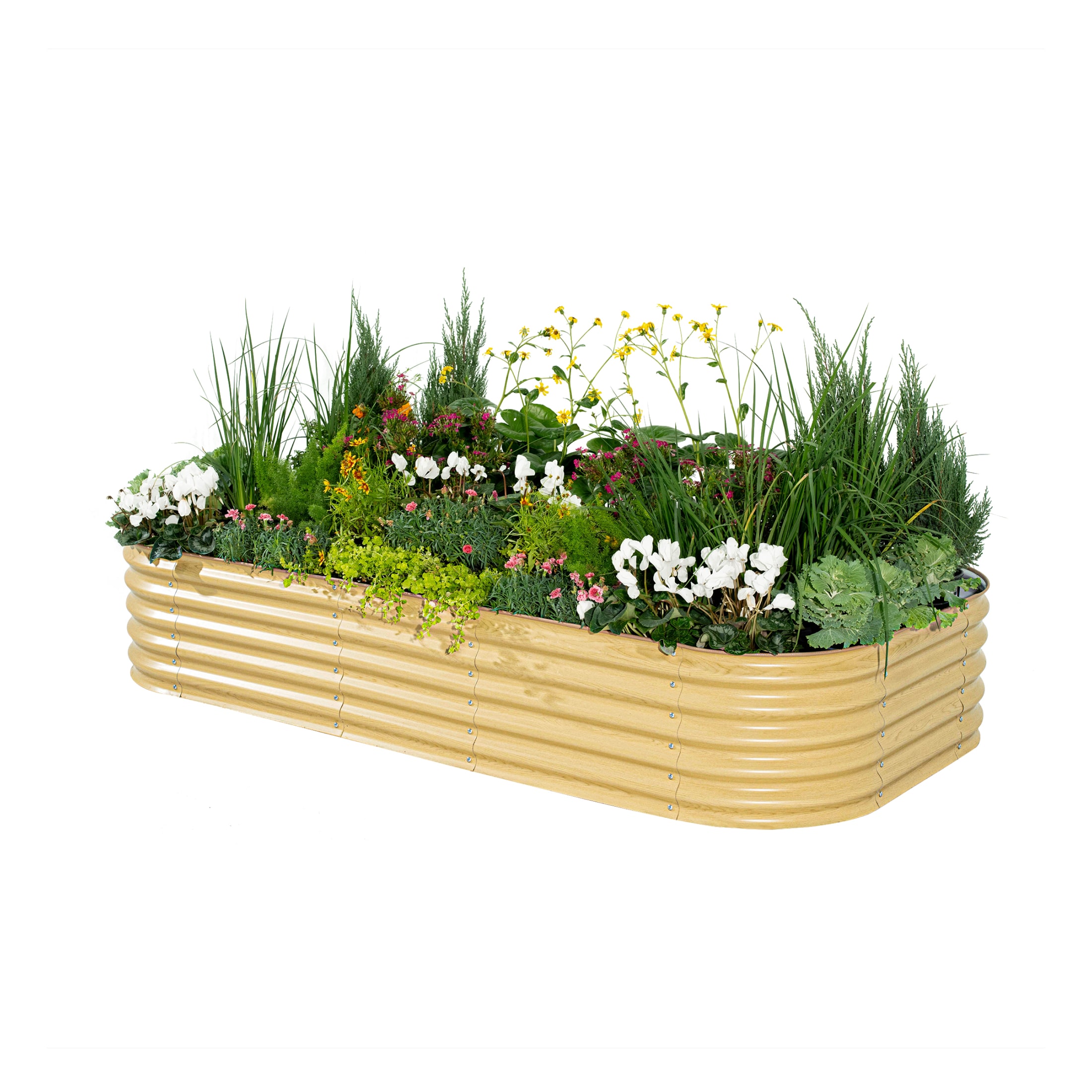 Vego Garden 45-cu ft 48-in W x 96-in L x 17-in H Sunlit Oak
