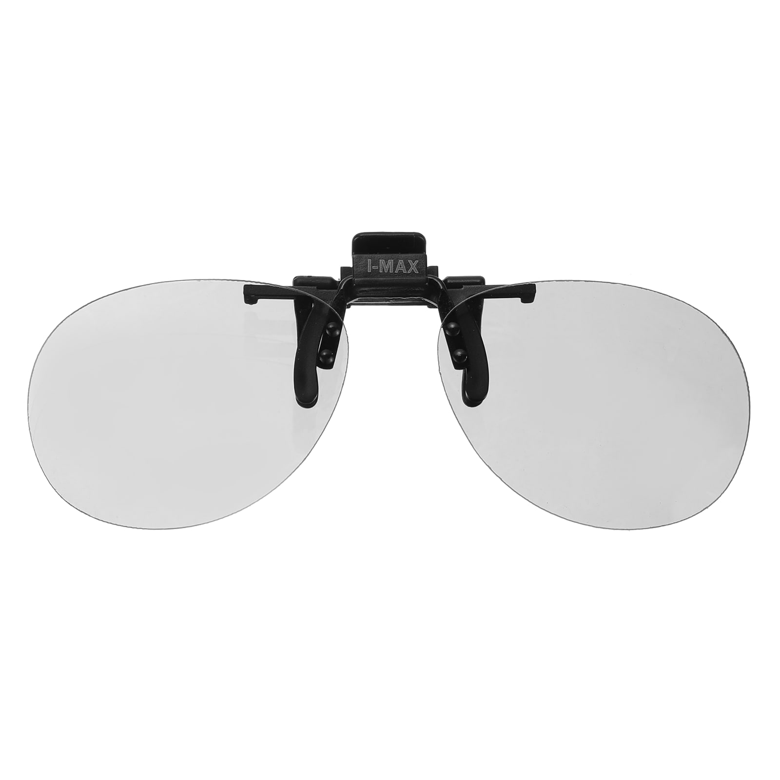 Unique Bargains 1pc Polarized Clip-on 3D Glasses Passive Circular 3D Viewing Glasses Frames for Image MAXimum Movies Theater Games TV Photo Projector