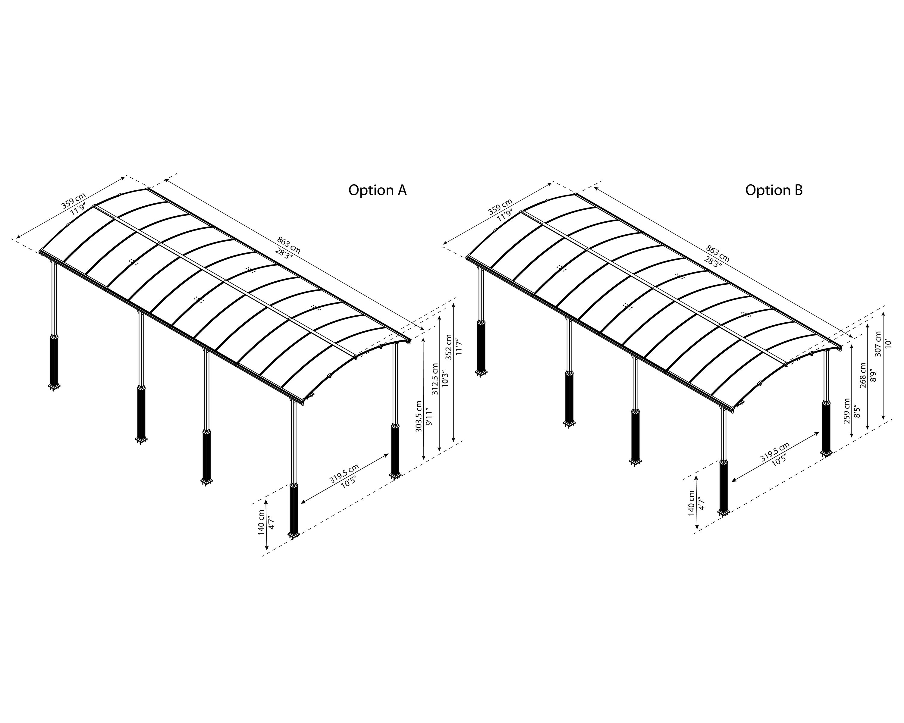 Canopia by Palram 705915 Carport-Covers - View #3