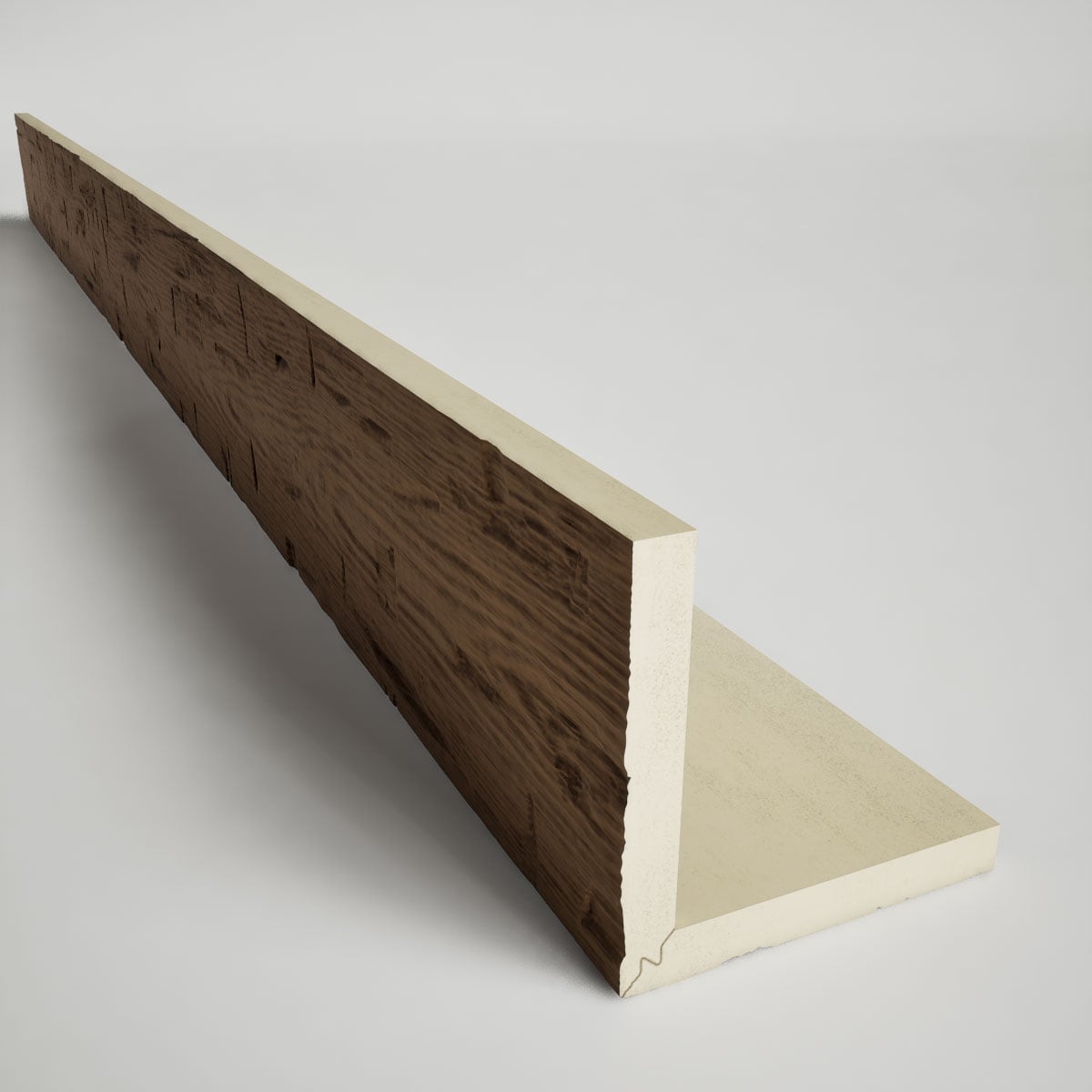 Ekena Millwork BMHH2C0100X060X192TF Faux-Beams - View #6