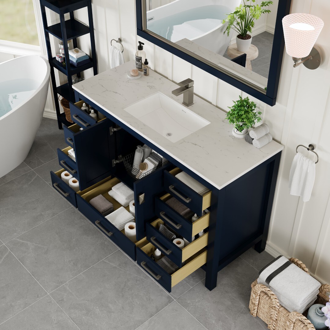 Eviva TVN414-54X18BLU-Q Bath-Vanity-Combo - View #5