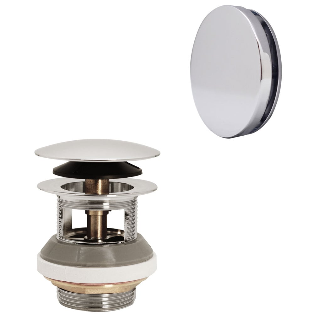 WESTBRASS D98RK-05 Tip Toe Integrated Overflow Tub Trim with Floating Faceplate In Polished Nickel