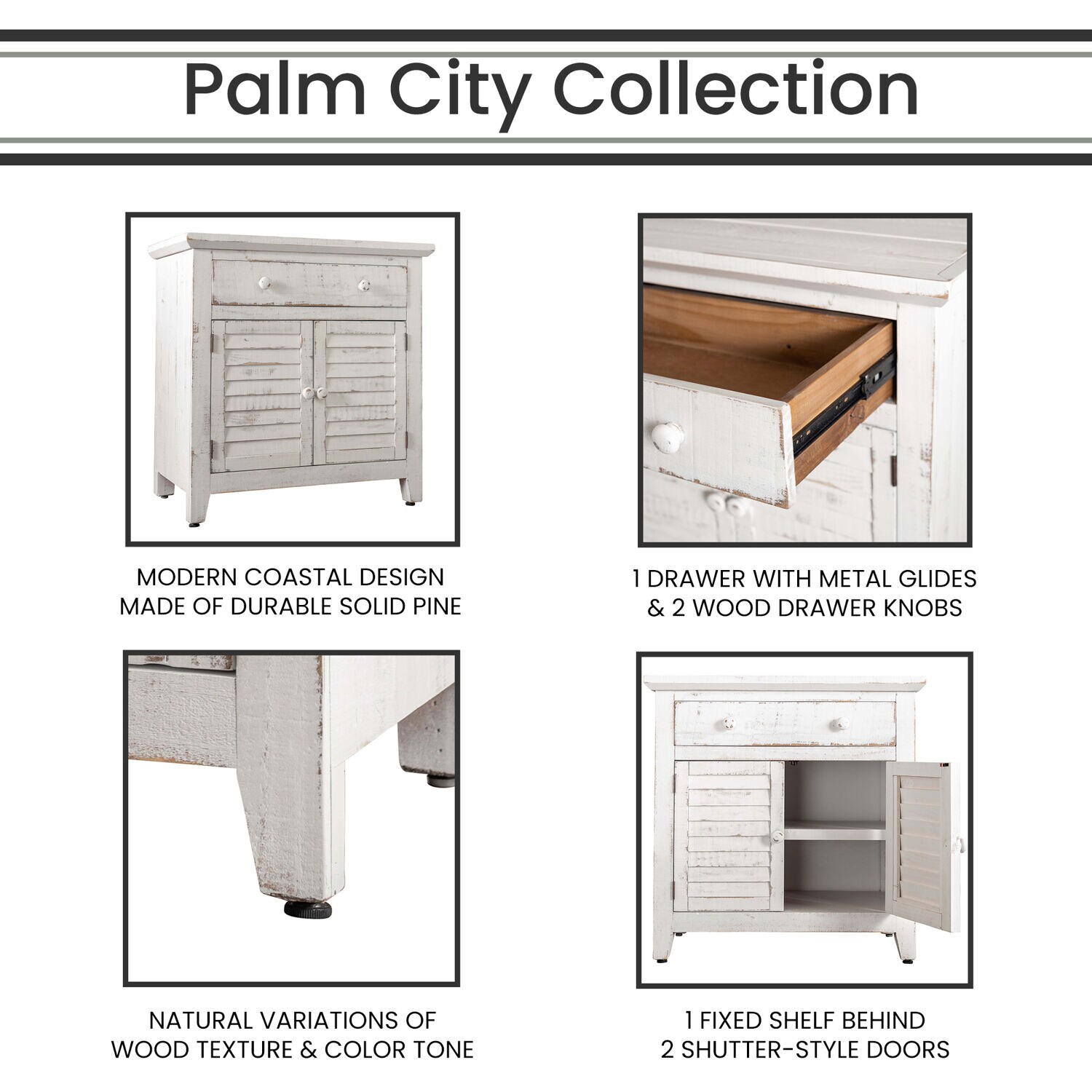 Hanover HLR008-WHT Storage-Drawers - View #3