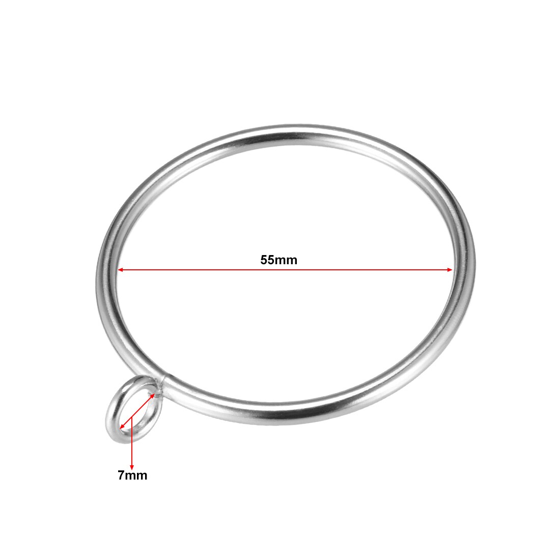 Unique Bargains S25093001UX7610 Curtain-Rings - View #2